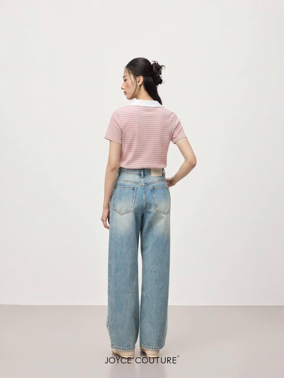 V领针织上衣 T0772