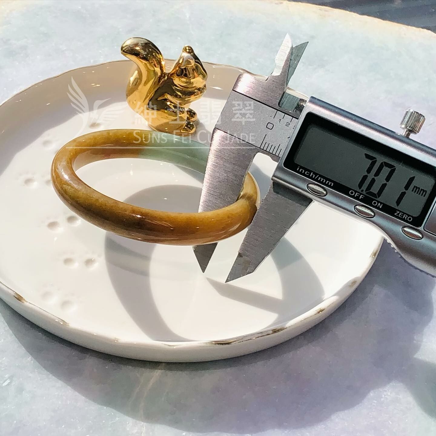 大馬坎翡色貴妃鐲52mm