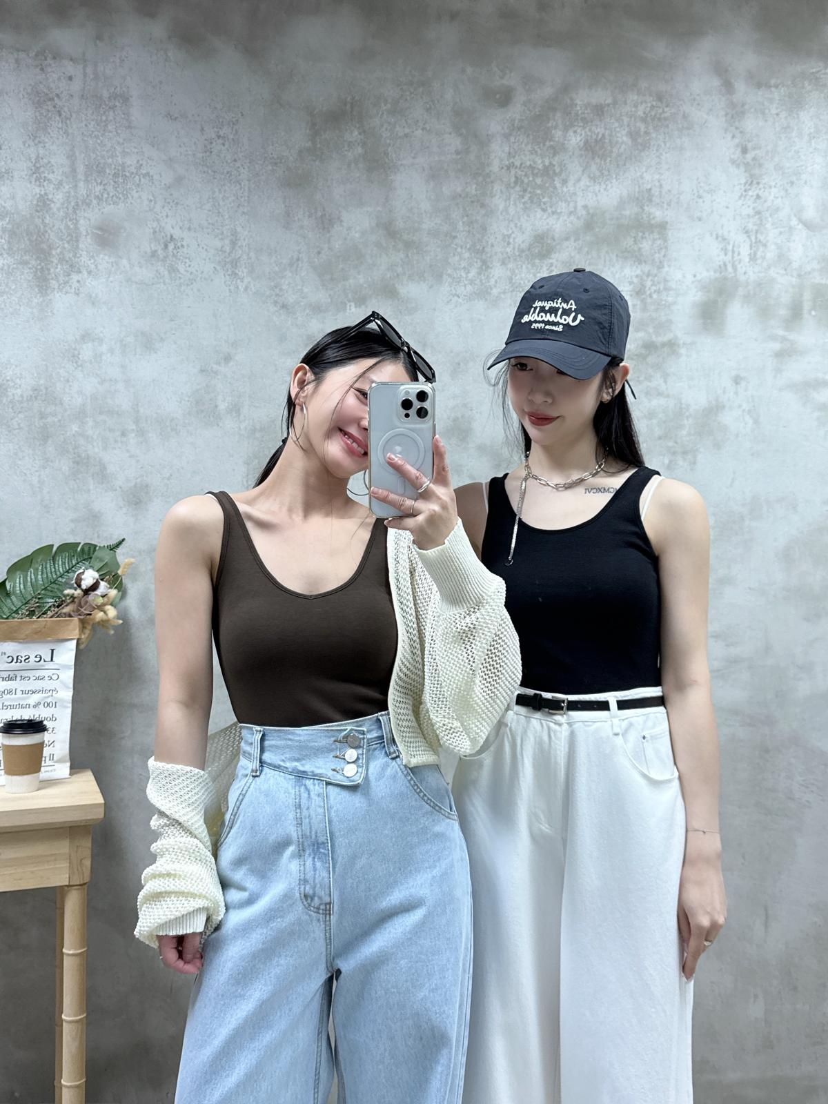 E18 前後兩著棉背心