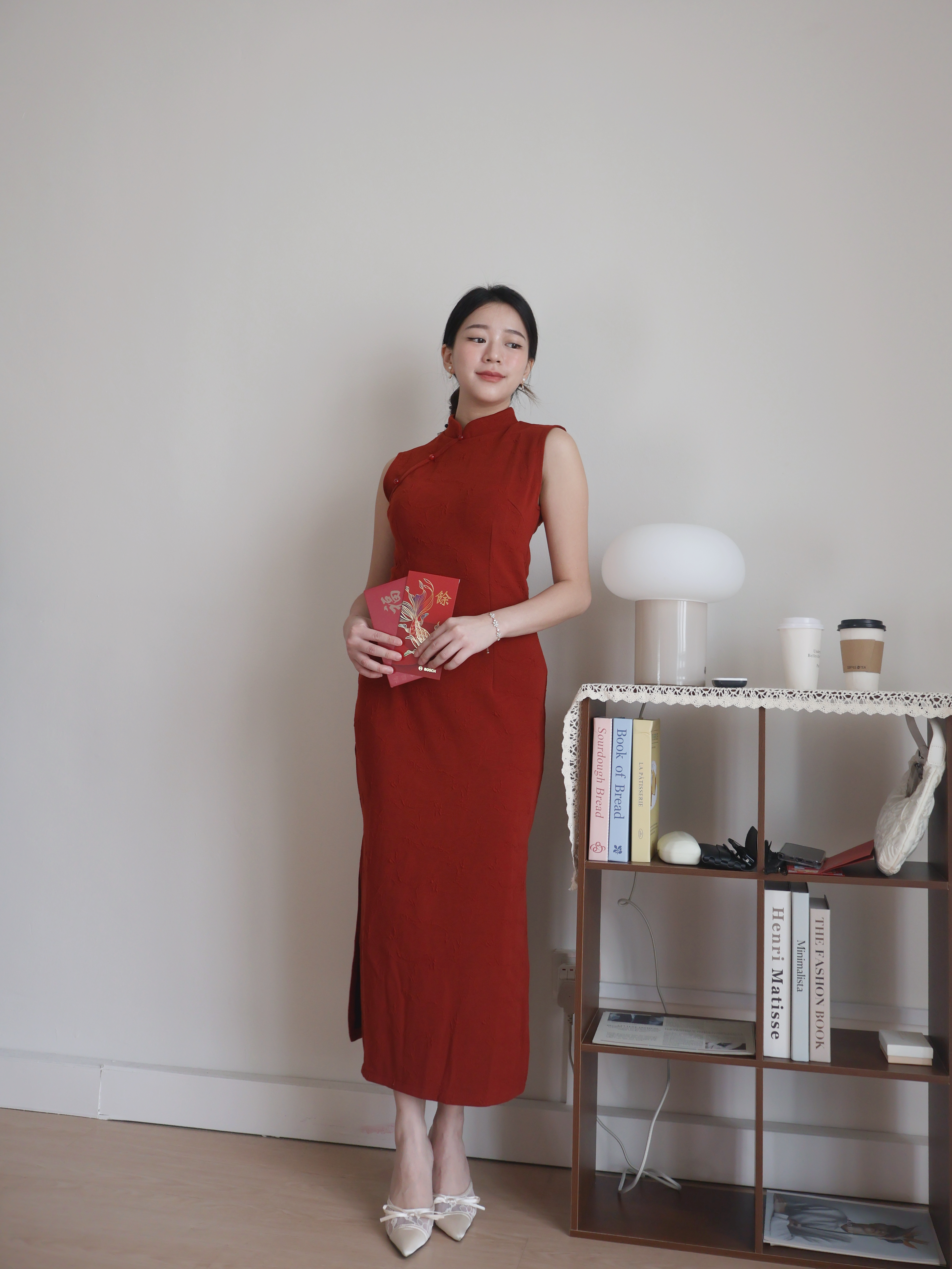 Leya Maxi Dress | Red