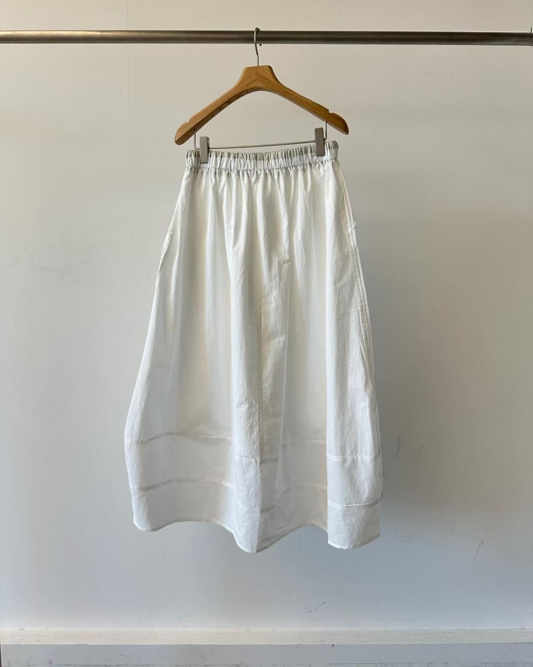 間色腰頭風褸料A-line裙