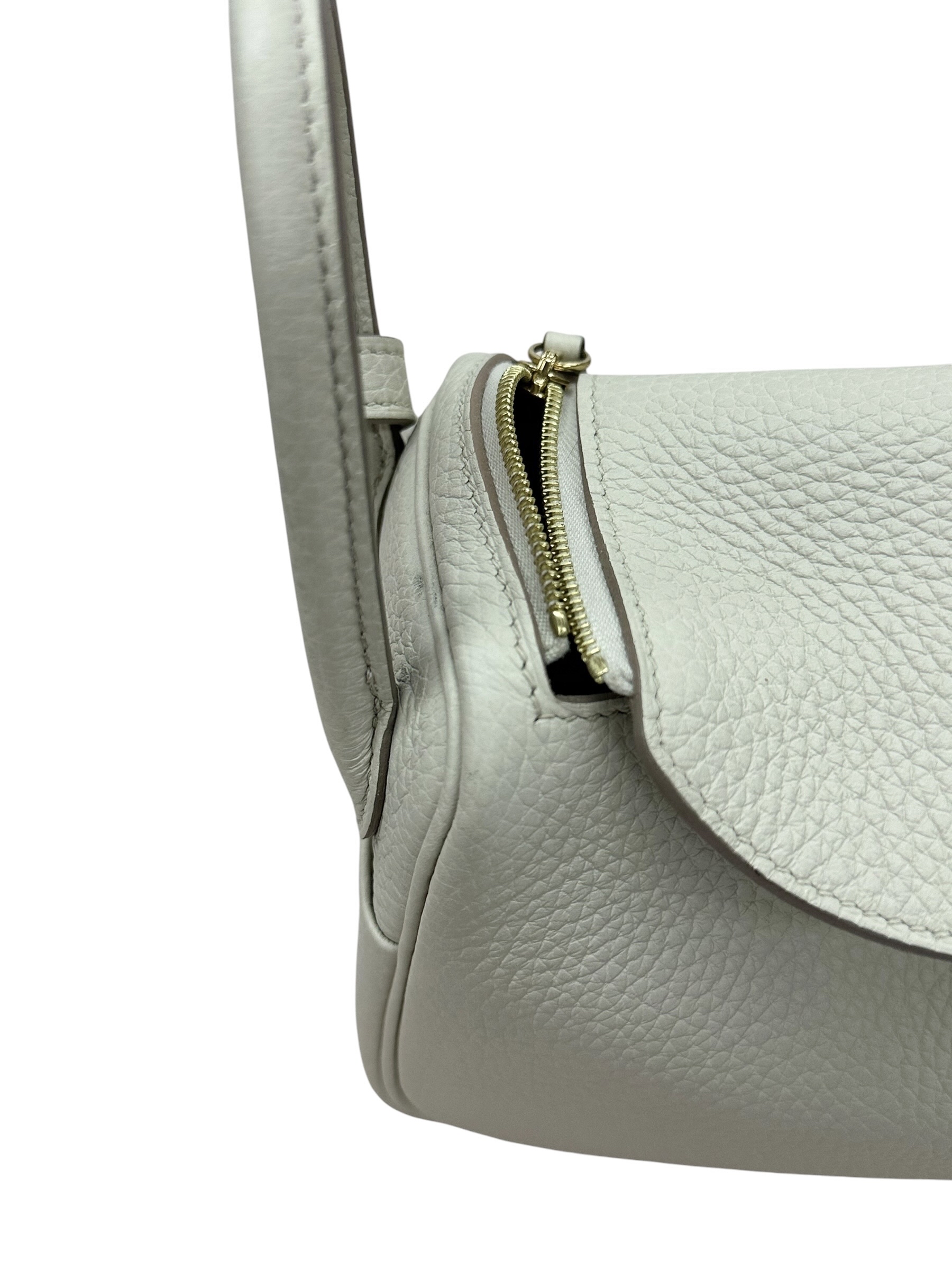 Pre-owned Hermes Mini Lindy / Stamp U / Product Code: 073005