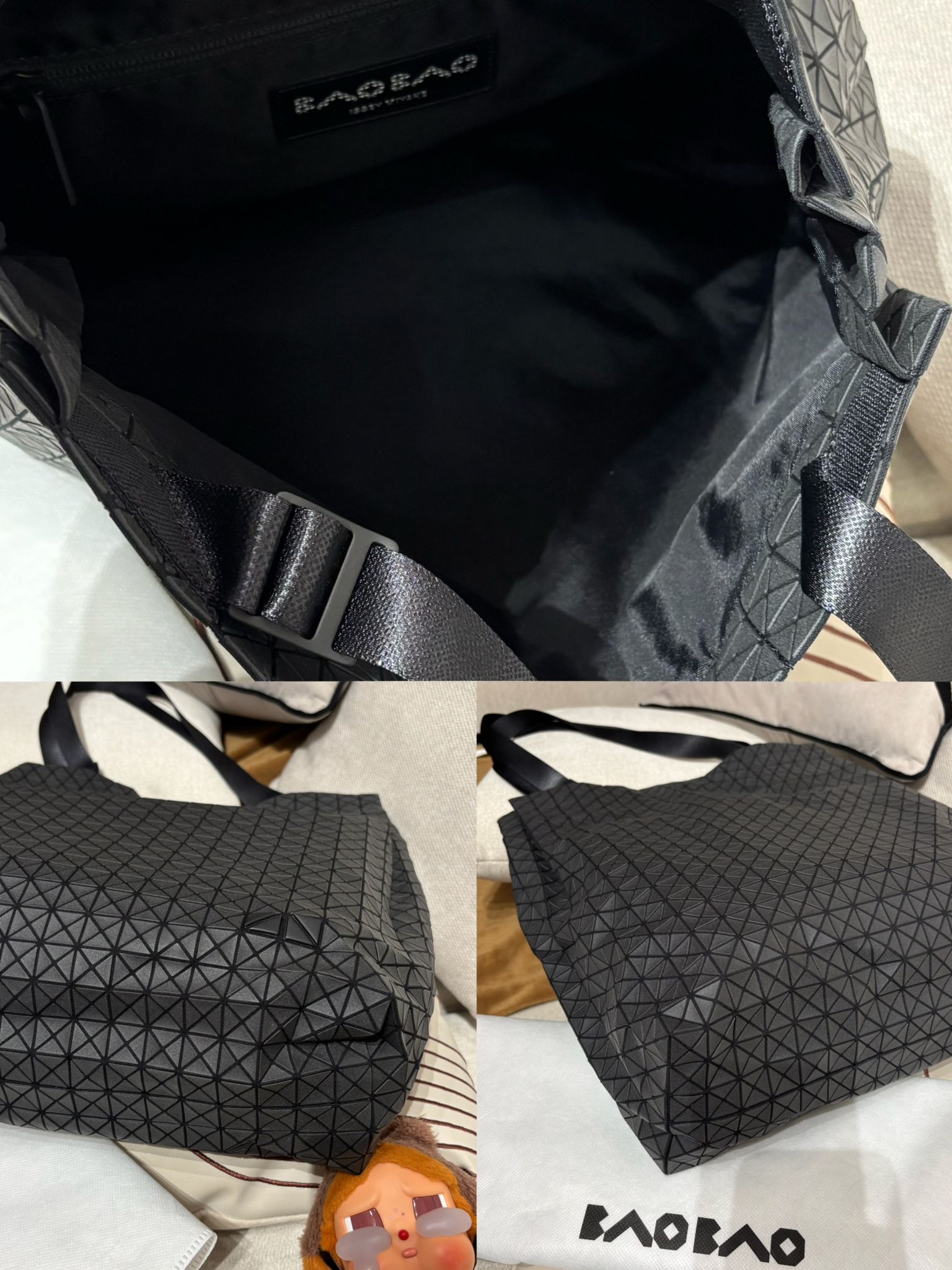  Issey miyake cart tote bag Black 100%Authentic ,99%new✅dust bag 專門店售價$6980✨