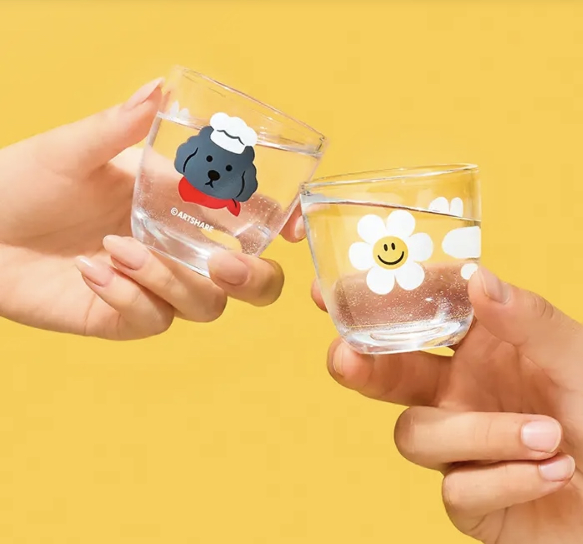 Wiggle Wiggle x Hamzy 聯名玻璃杯🥃套裝