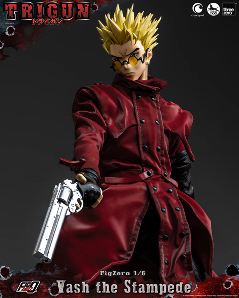 🧲預訂26年第4季：Threezero FigZero  1/6 TRIGUN 《槍神》- Vash the Stampede 威席·史坦畢特 可動figure