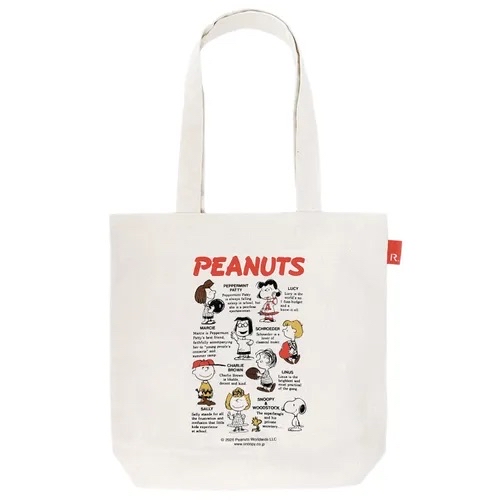 印度🇮🇳製造史努比再生棉制成的環保上膊袋現貨🥰🥰