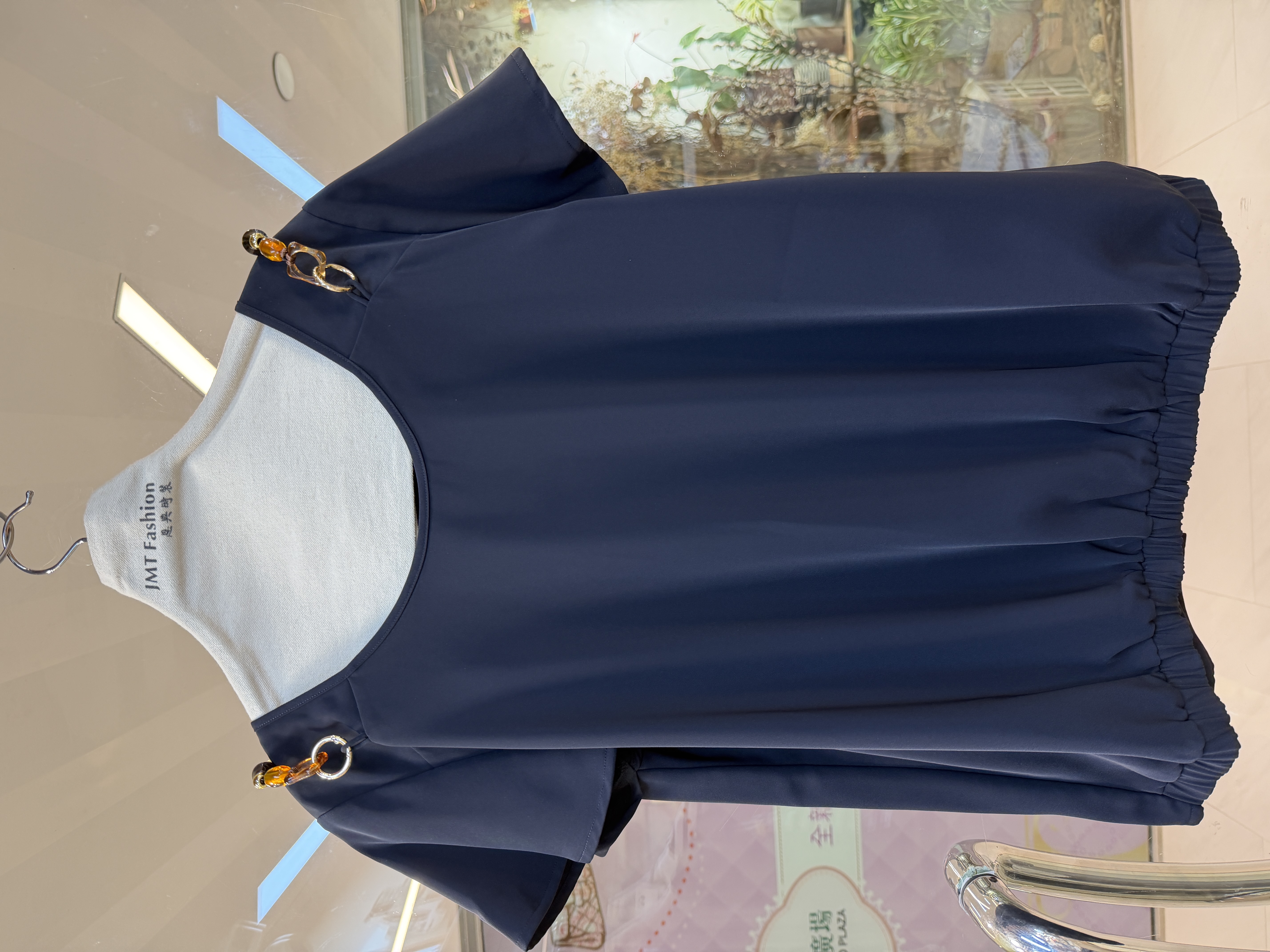 圓領連肩鏈衫 M658 DK902440