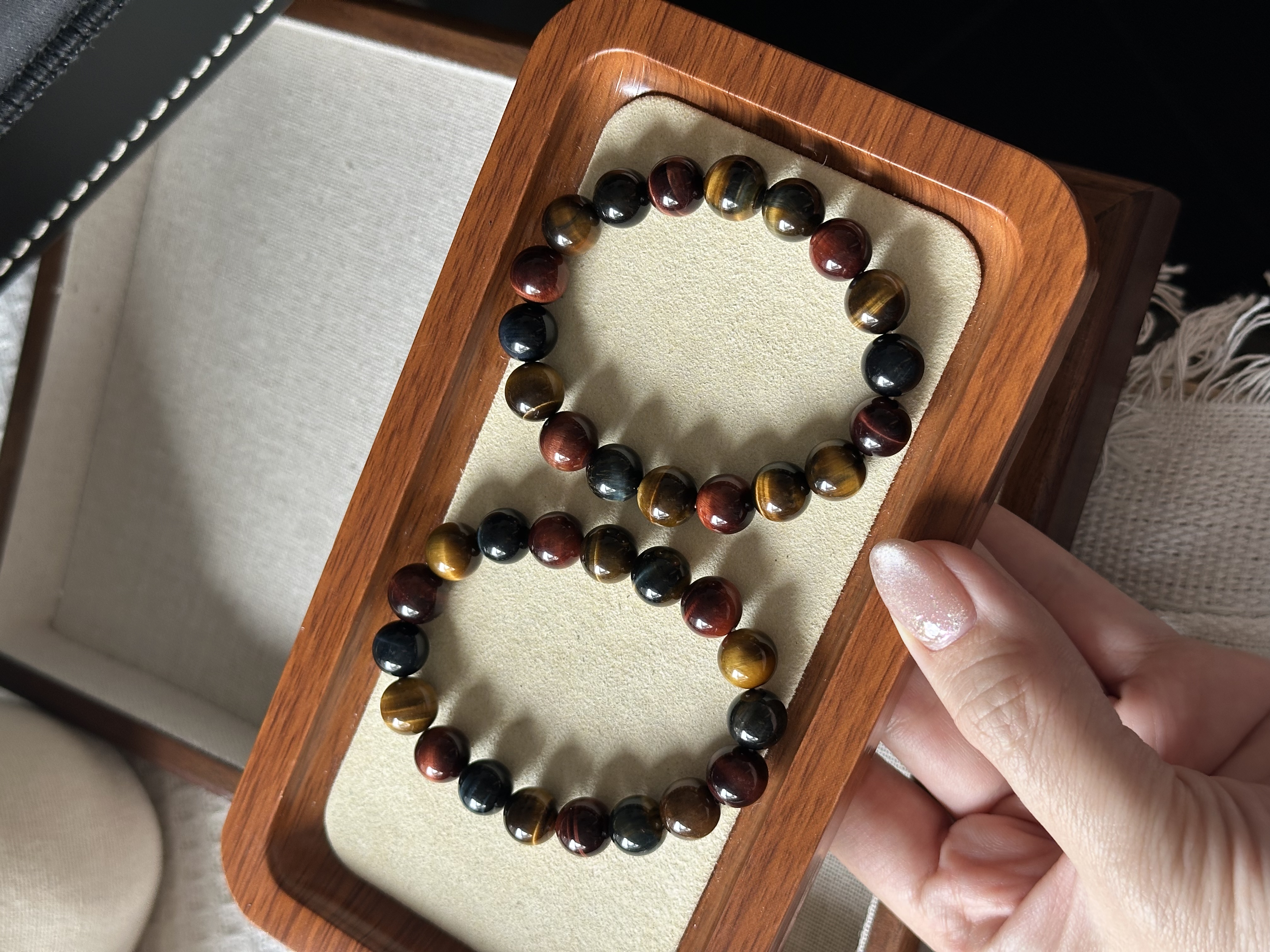 闪电彩虎眼 ｜ Mix Tiger‘s Eye 10mm