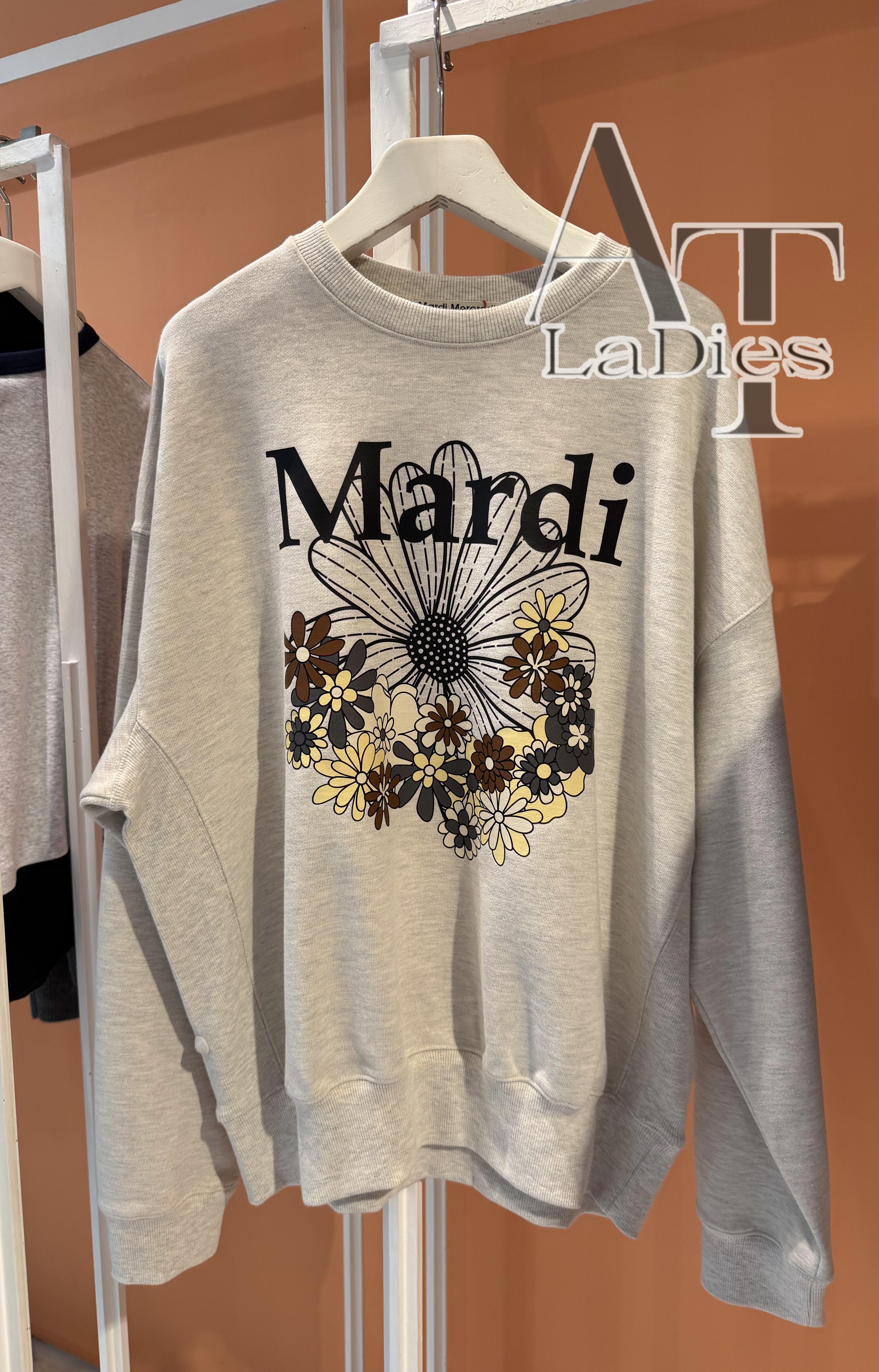 Mardi Mercredi 小雛菊灰色圍衣
