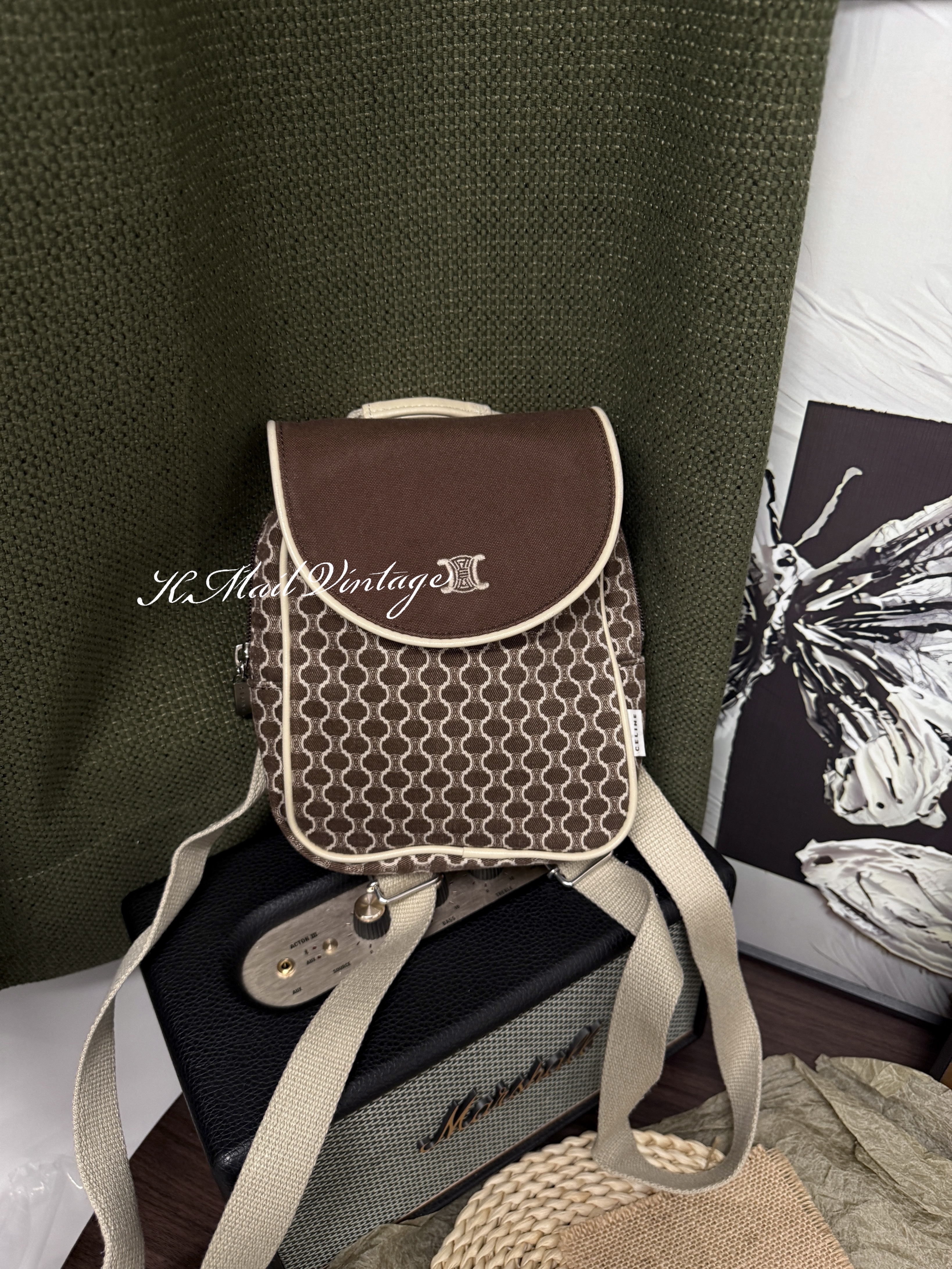 Celine Macadam Mini Backpack 