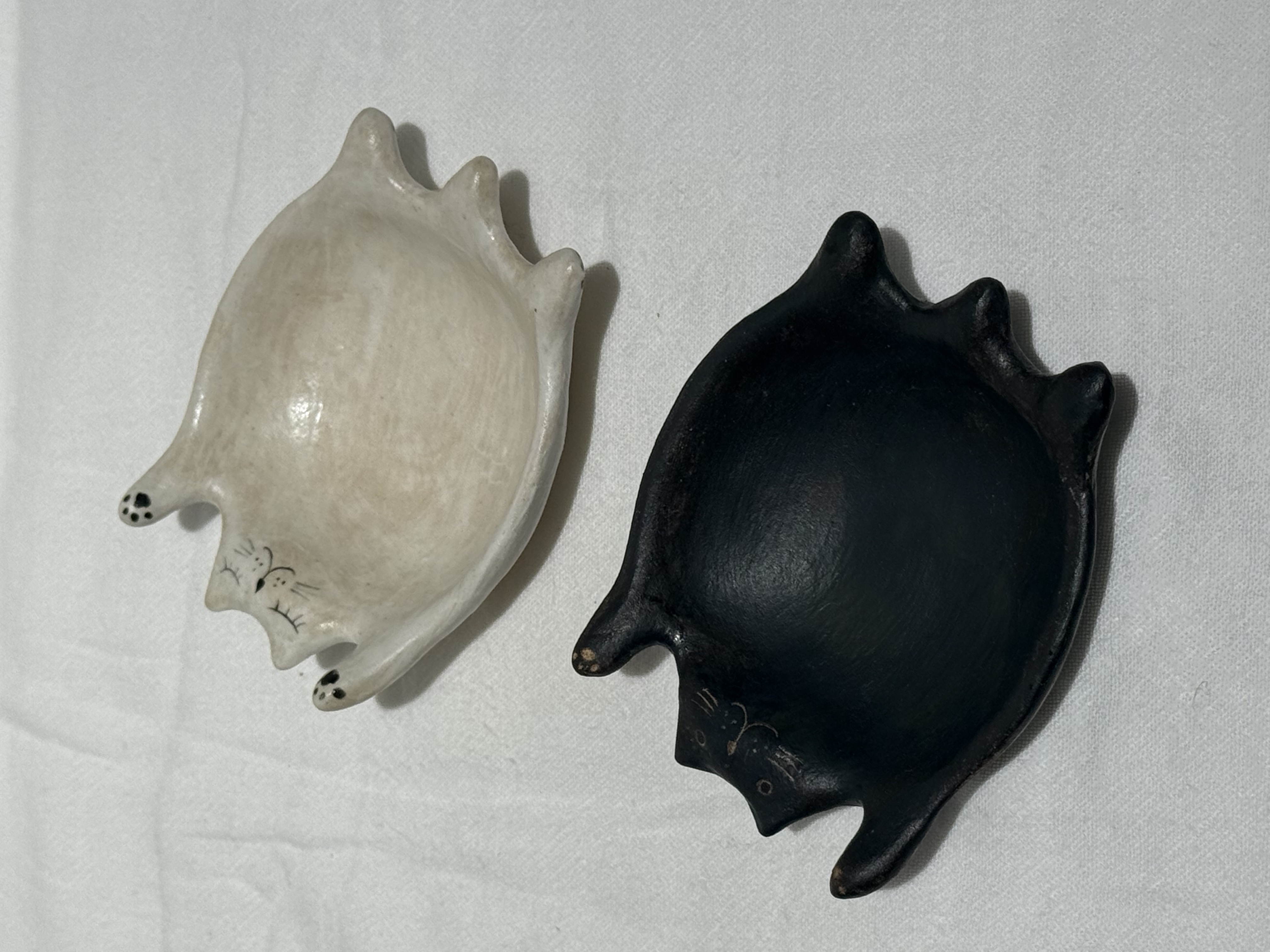 水玉工坊 貓咪小碟 貓貓舉手 小料碟