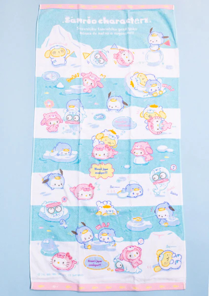 🎌日本直送🎌Sanrio 卡通 100%純棉大浴巾