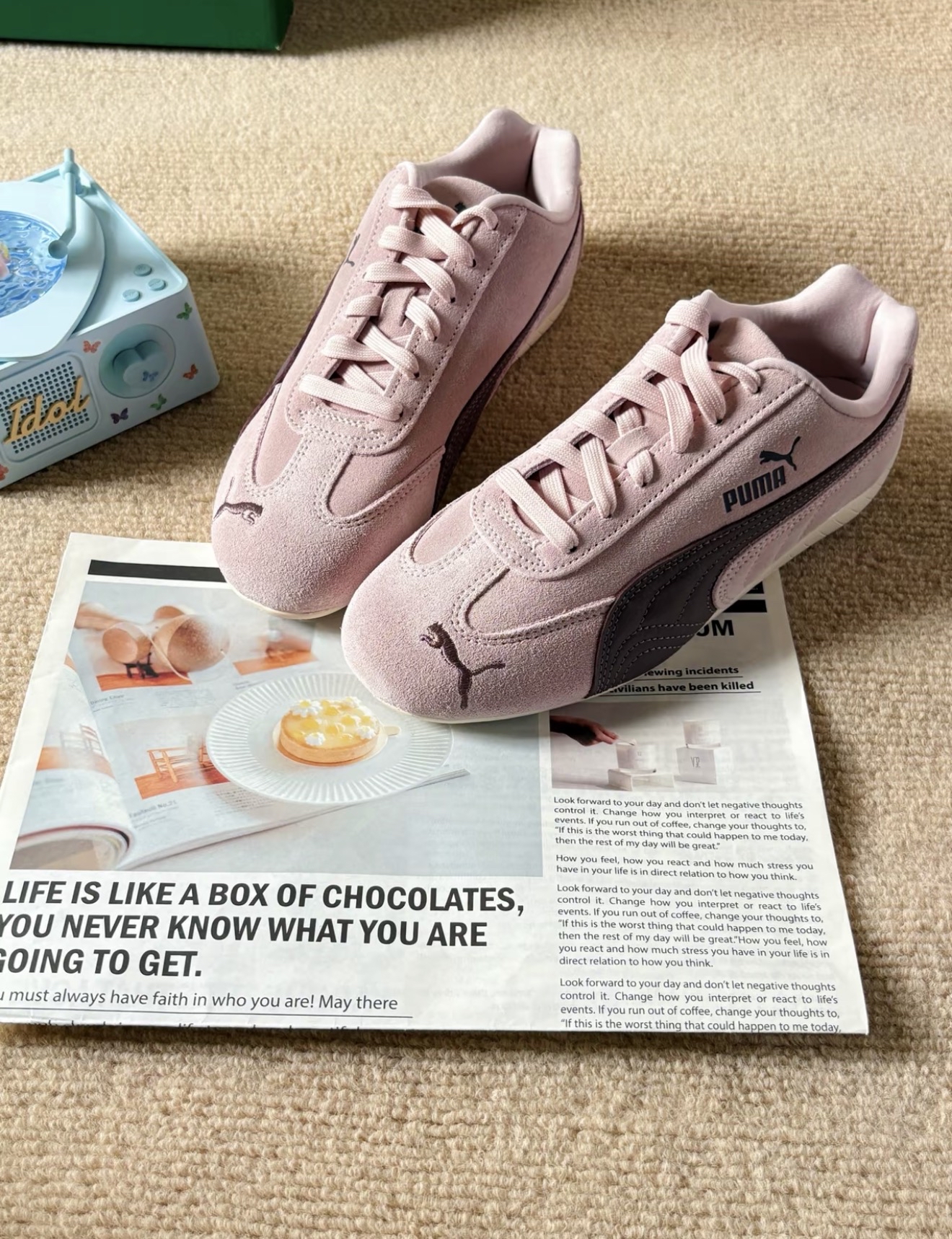 406329-52 Puma Speedcat Mauve Mist Raisin 406329-52