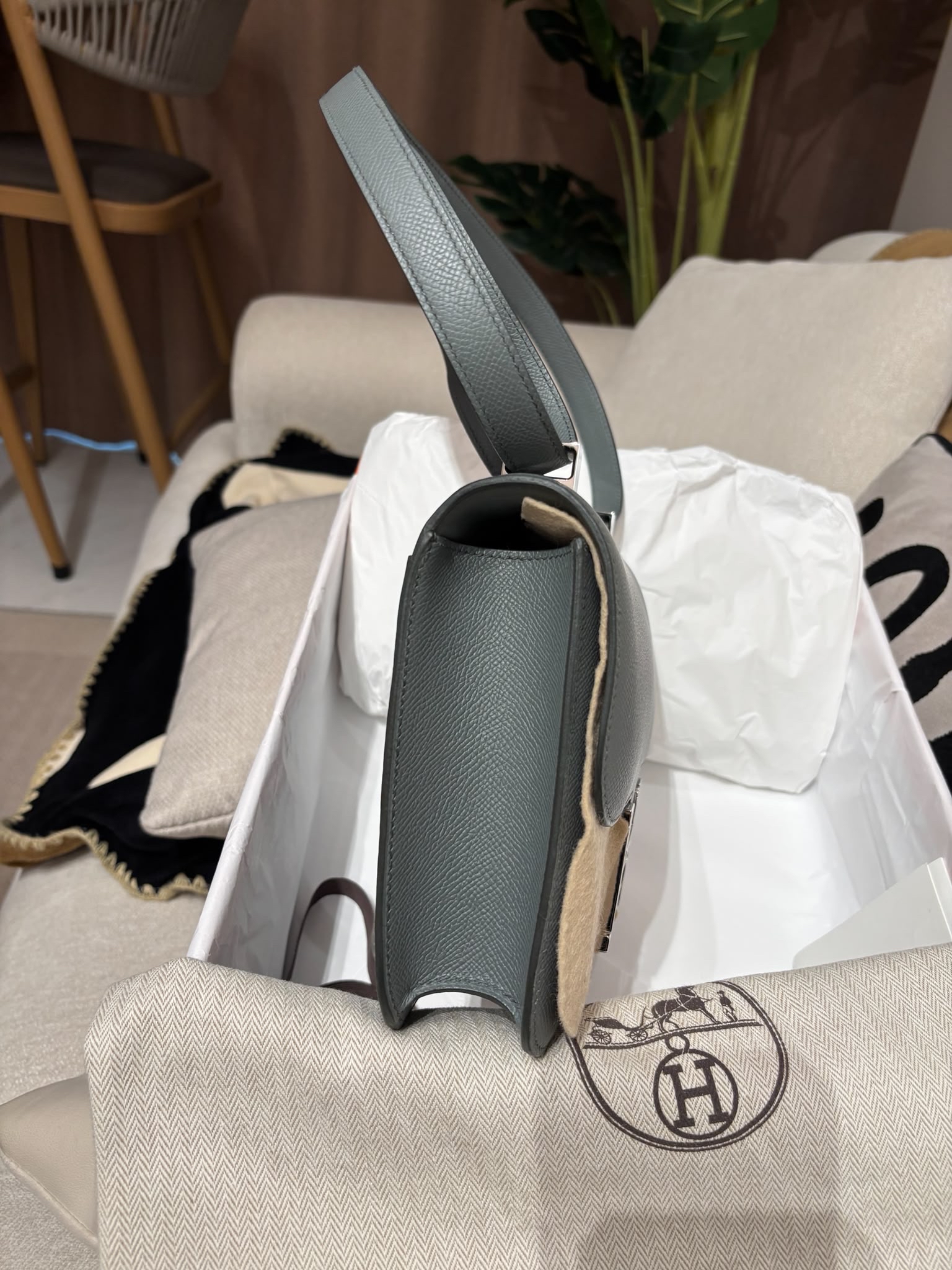 Hermes Constance mini 19 STAMP K 100%Authentic, 98%New ✅收據✅Dust bag✅box