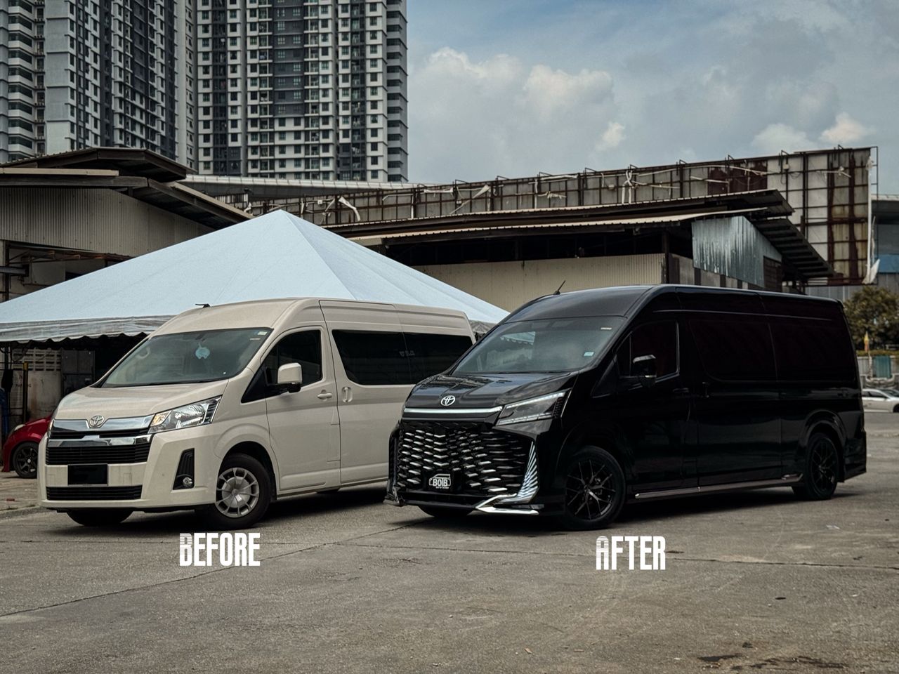 HIACE PREMIUM DIAMOND BODYKIT / H300-BDK-1011-MY