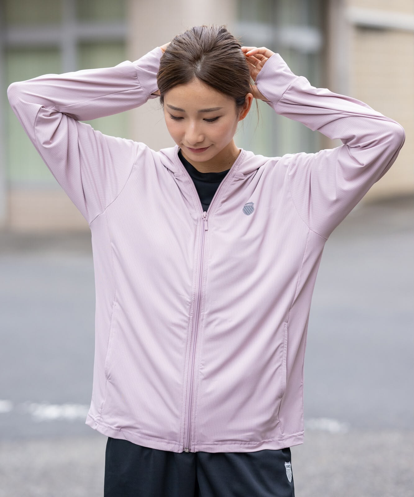 K-Swiss 冷感輕量防曬外套