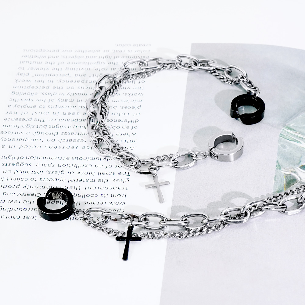 📦訂購 台灣限定 STORY 故事銀飾 黑白原來是真的 黑白造型手鏈