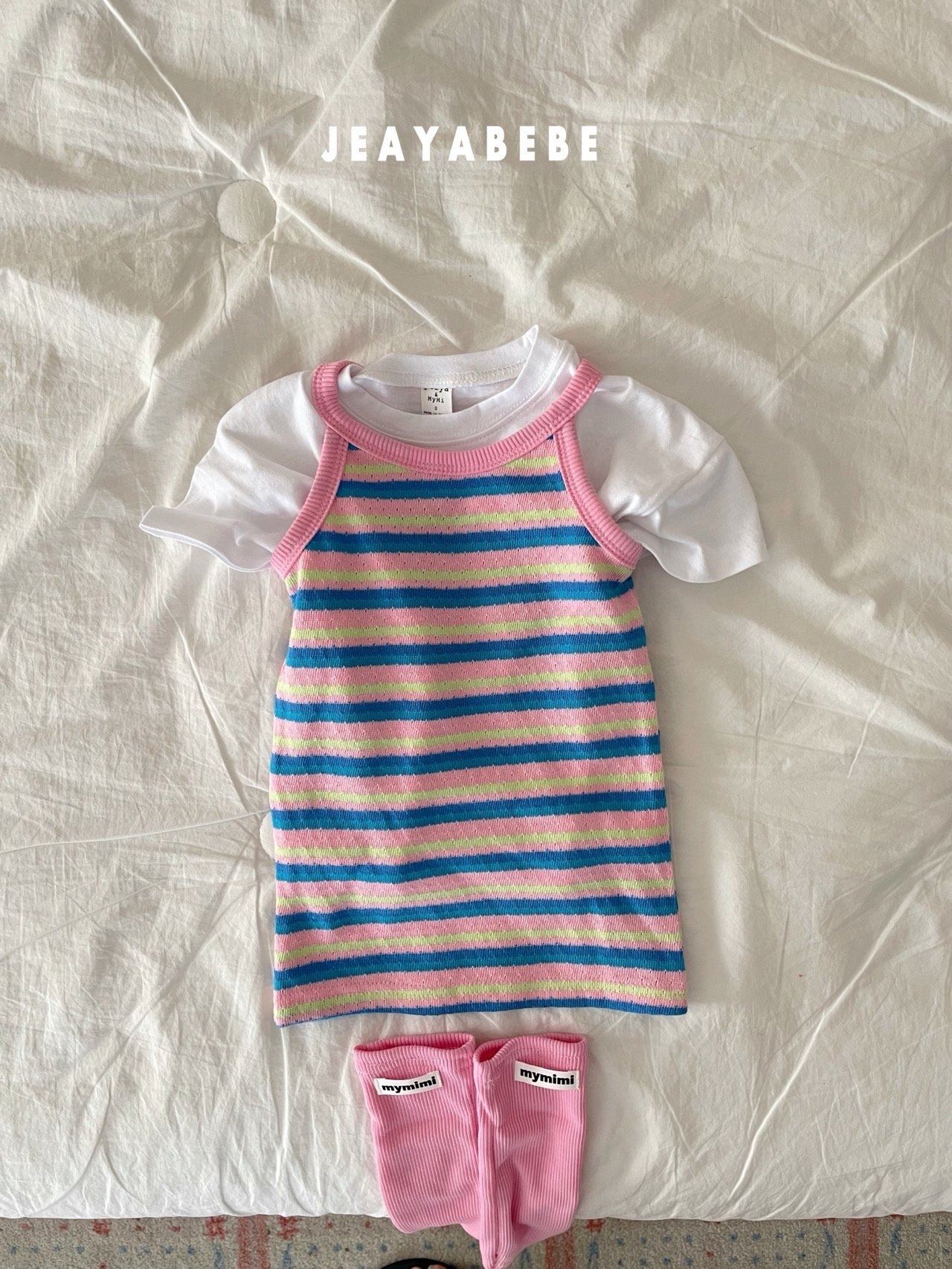 Jeayabebe | Heart OPS (Green/Pink XL100-110)