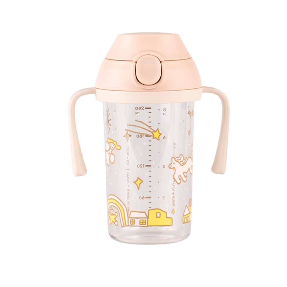 ⭐預購-預計約4月尾寄出 ⭐Moyuum - mov.aa 防逆流彈蓋吸管杯250ml（米馬）