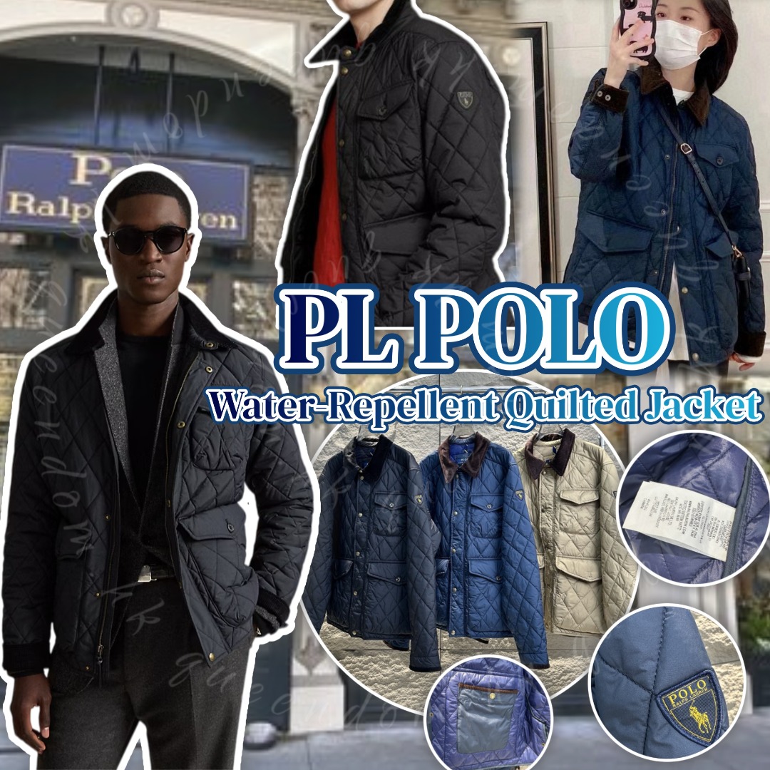 Polo Ralph Lauren Water-Repellent Quilted Jacket 棉服外套