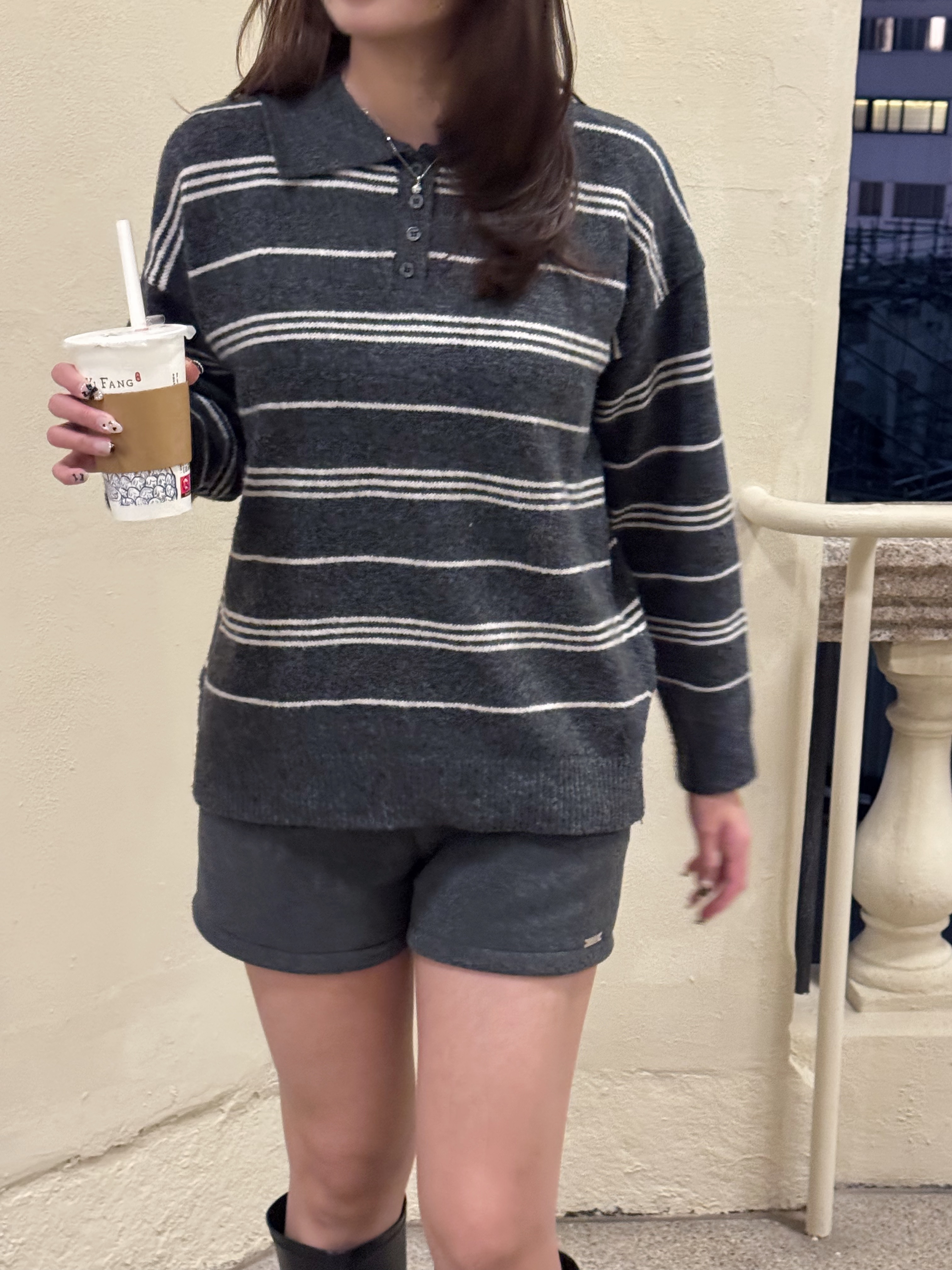 [舒適不拮肉!]日常翻領羊毛毛衣(八色入)