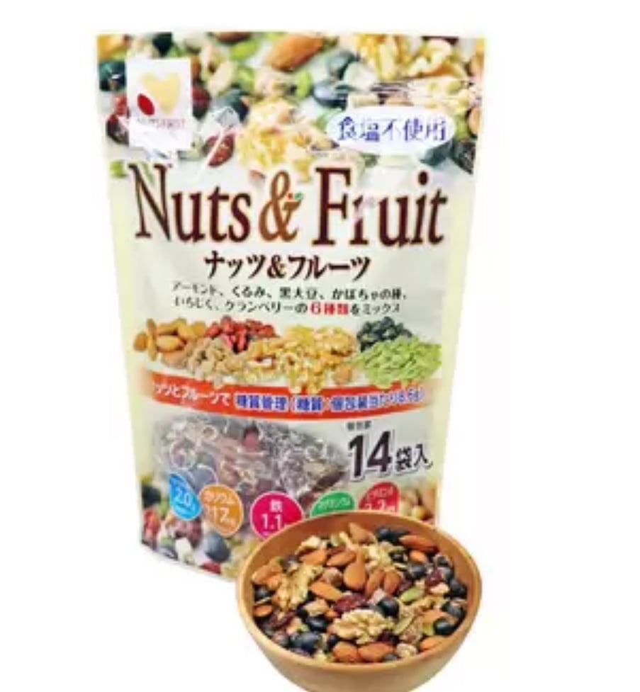 特價特價少量現貨 日本NUTS FIRST糖質控制綜合堅果果乾350g
