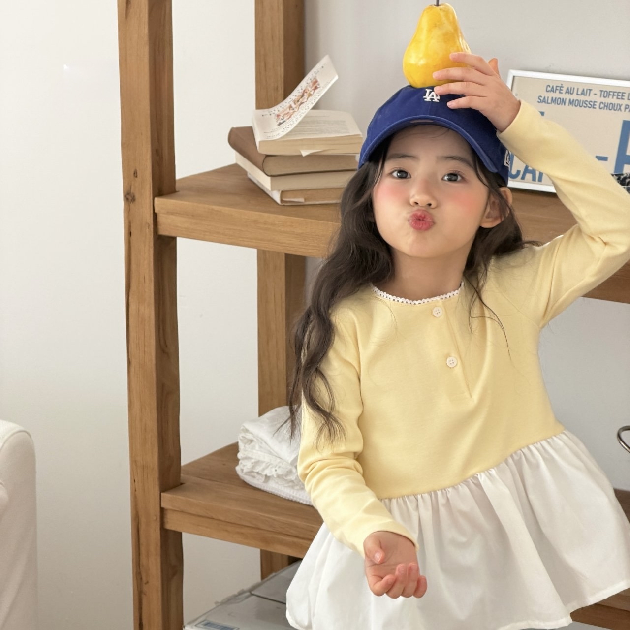 Ninibello | 春季薄Tee (Red/Yellow M100-110)