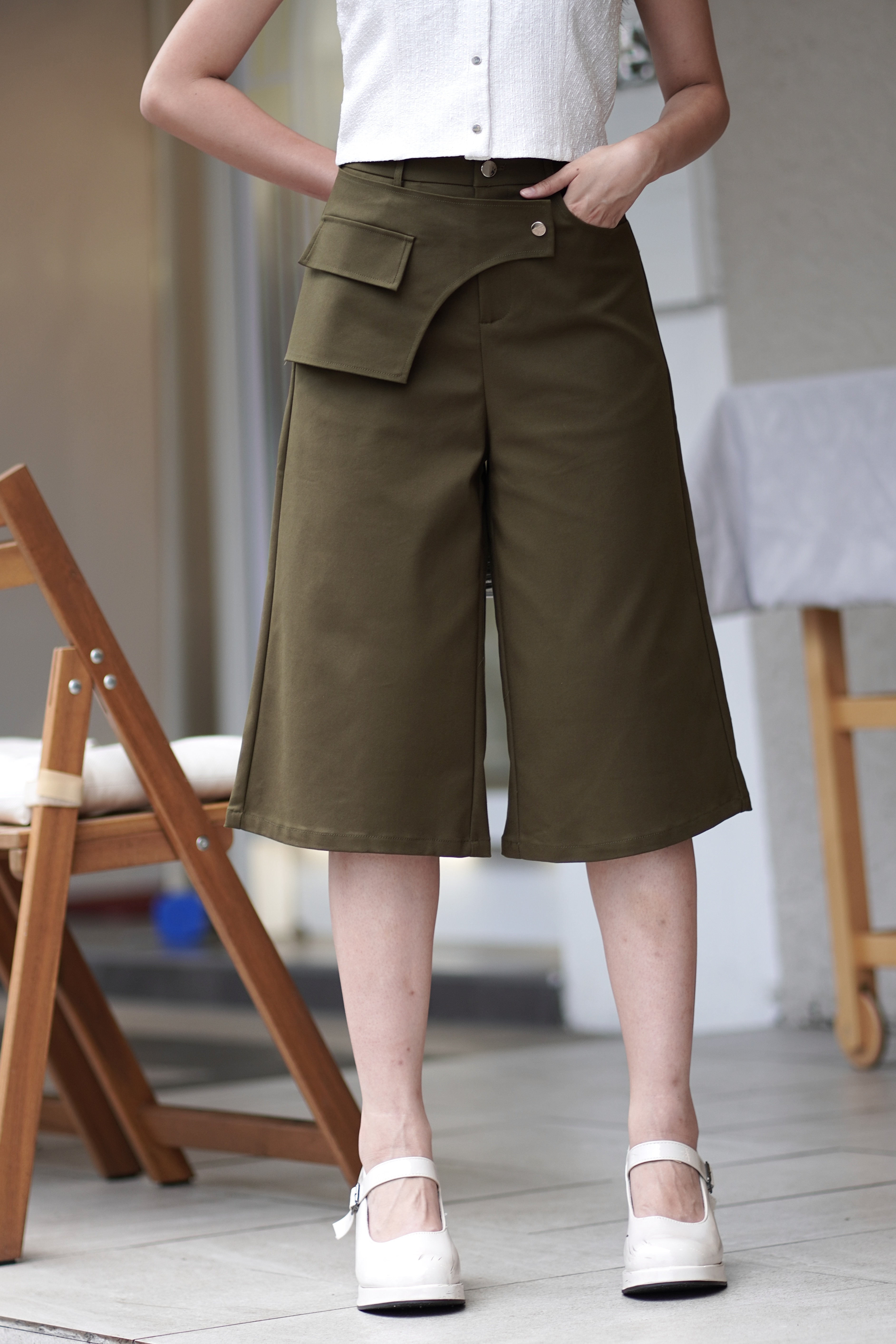 67562 Tailored Wrap Culottes
