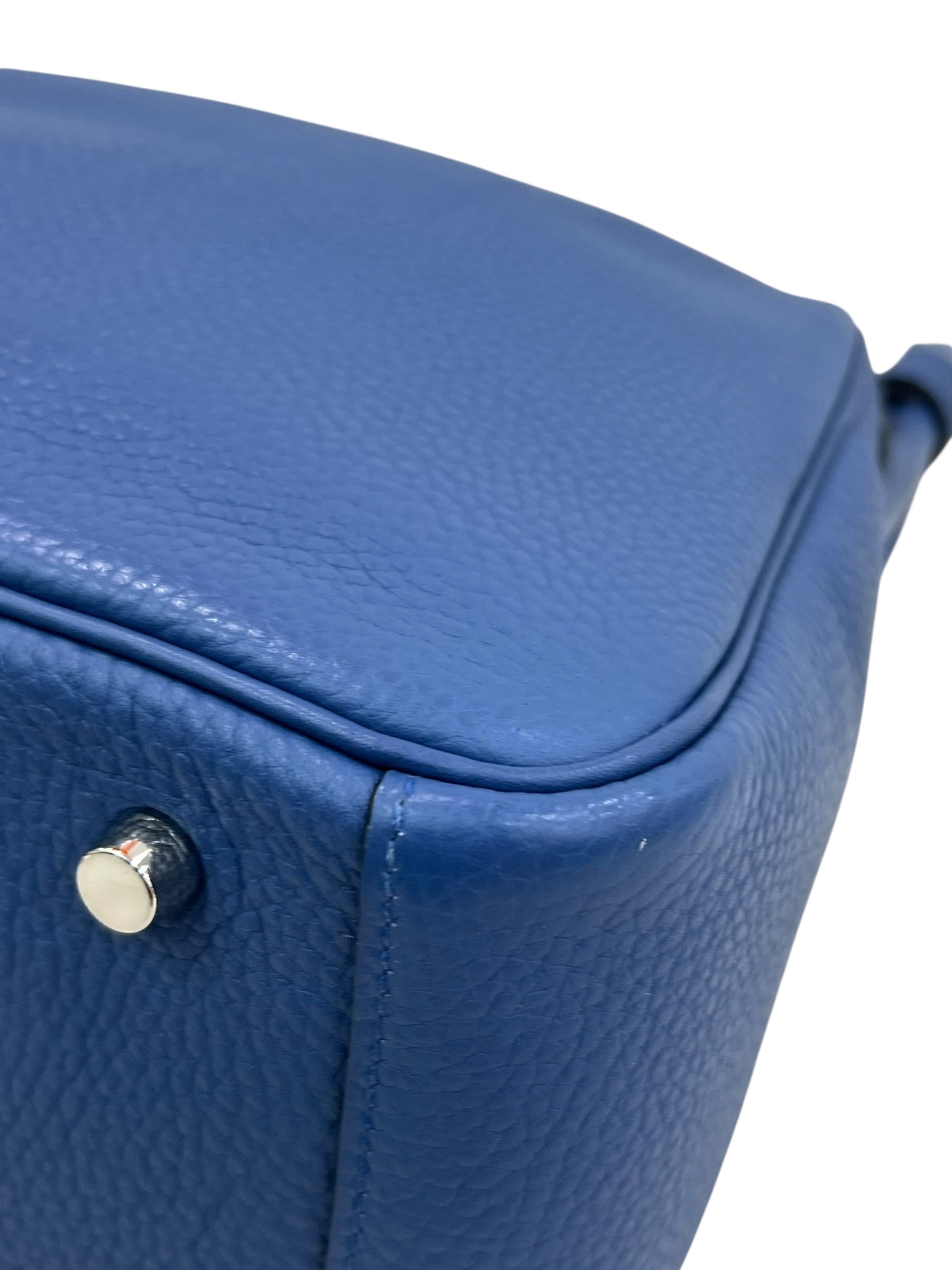 Pre-Owned HERMÉS Lindy 30 瑪瑙藍Stamp X / Product Code: 070851