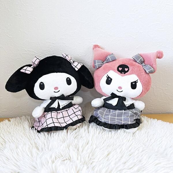 Sanrio 三麗鷗 My Melody 黑色哥德毛公仔\玩偶 