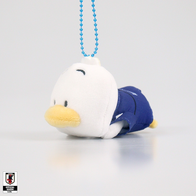🌸 【預訂】AHIRUNOPEKKLE 公仔掛飾(趴) - Sanrio x Japan National Football Team Ver. 2026