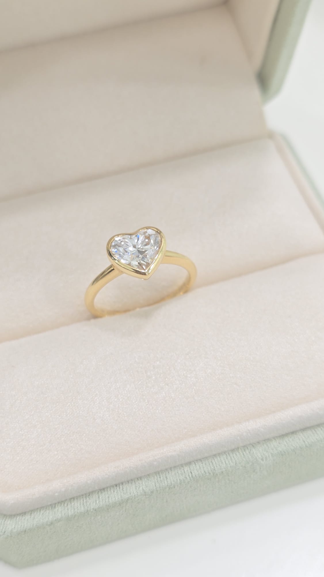18K金培育鑽石戒指 D1.51ct G2.63g S12#