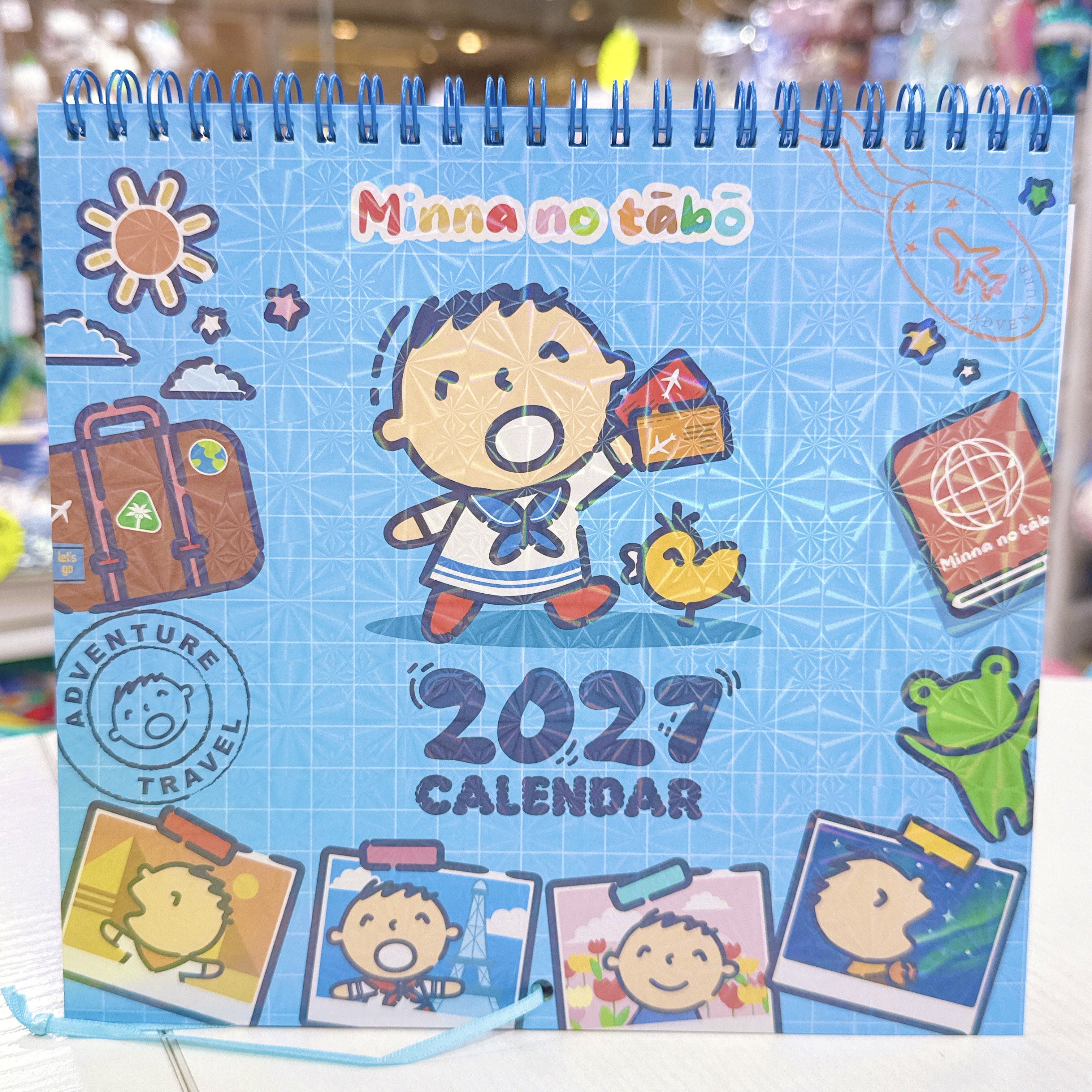 原裝行貨Sanrio 2027年 掛曆 香港假期農曆對照