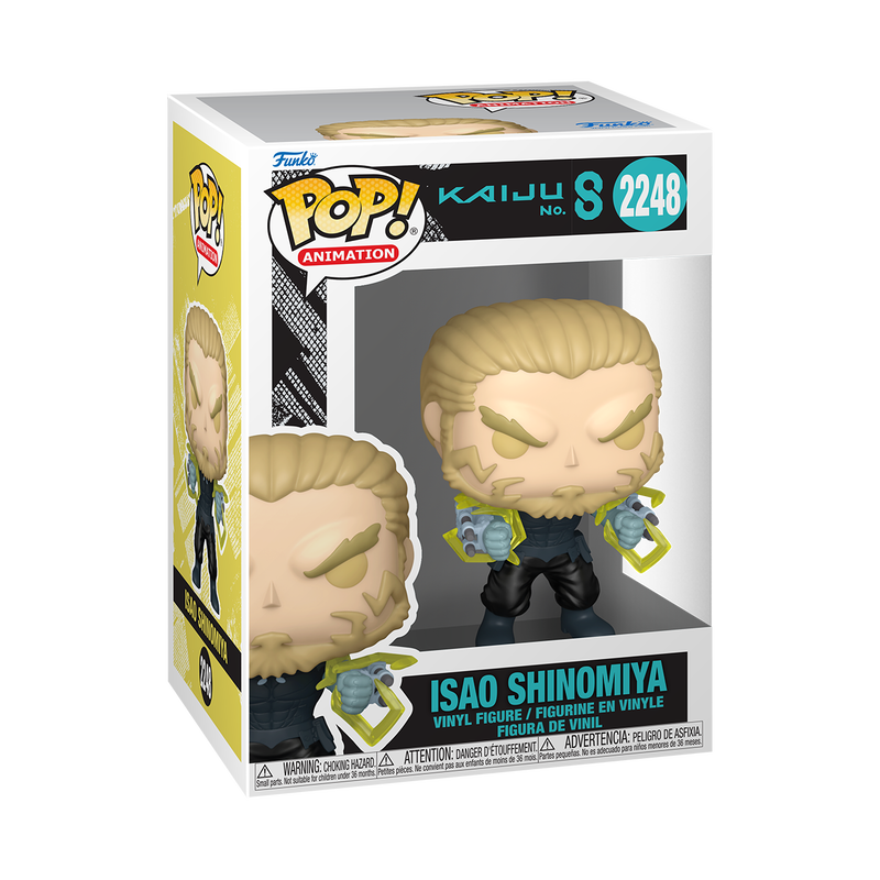 📦訂購 美國代購 Funko POP! Isao Shinomiya Figure 怪獸8號 模型
