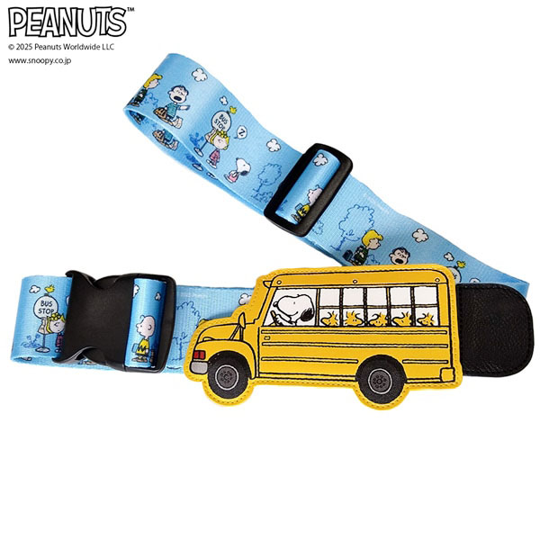 現貨｜Snoopy 巴士 日版 行李帶 (250507)