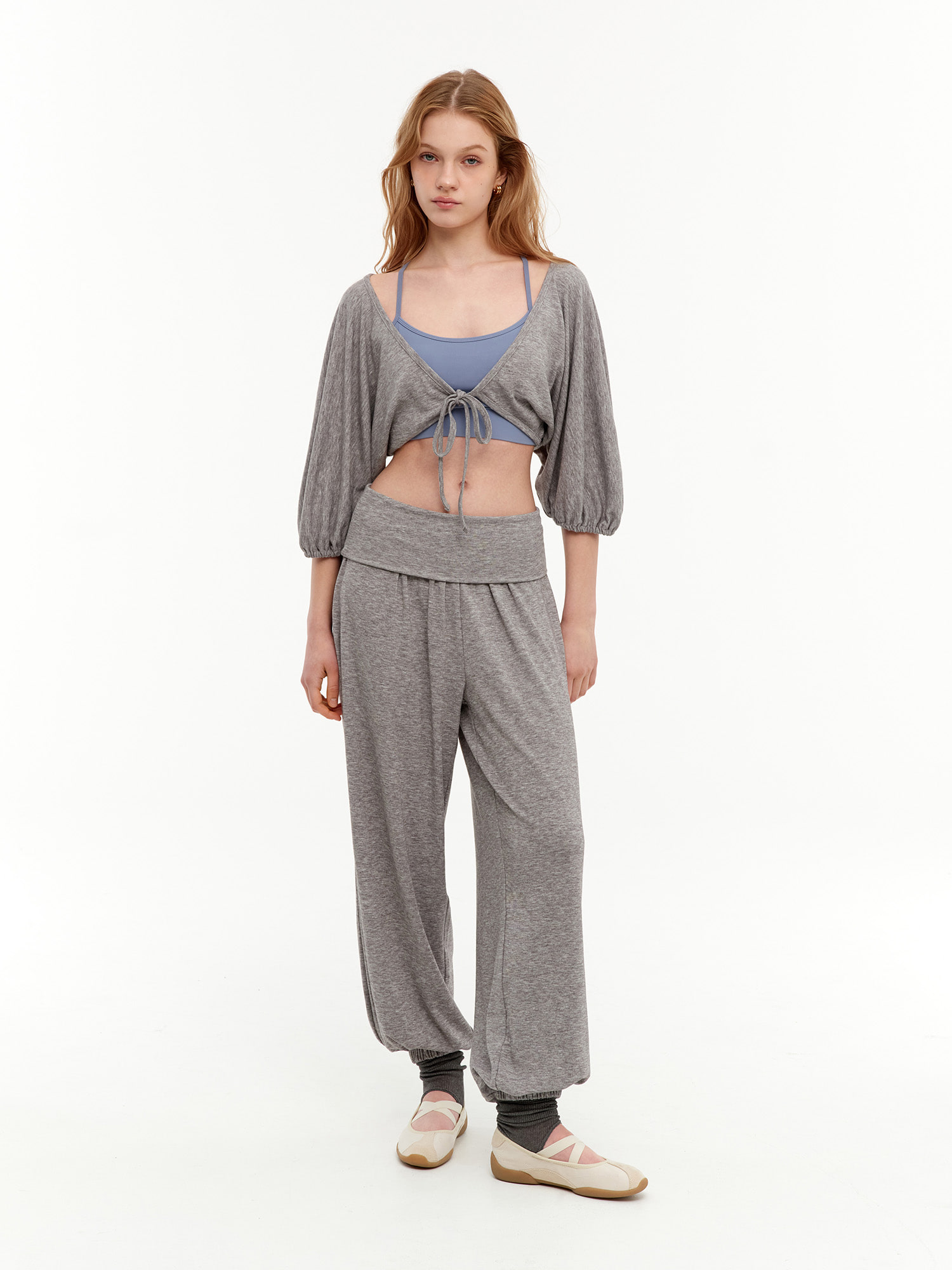 預購_Mantra Balloon Cover-up Cardigan by Conch