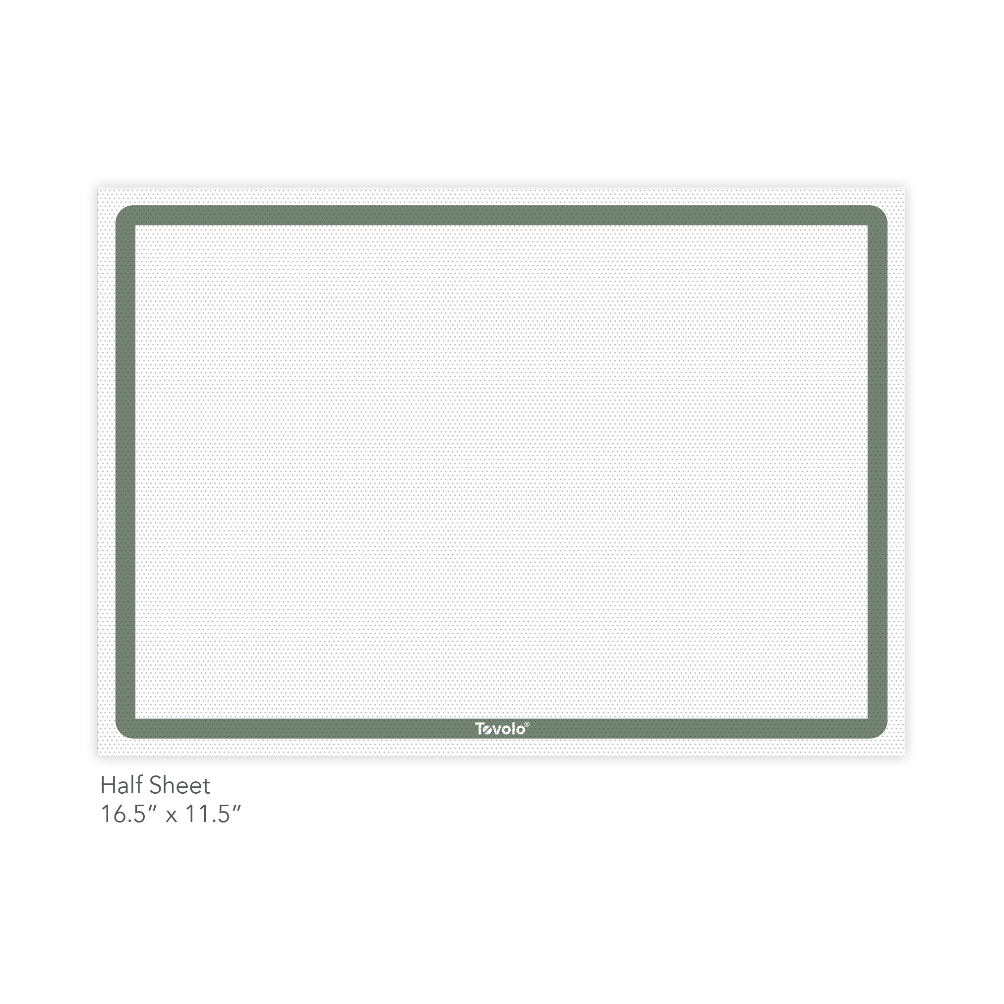 TOVOLO TRUE-BAKE 矽膠烘焙墊 - 小/中 | TRUE-BAKE SILICONE BAKING MAT (Toaster / Half Sheet)
