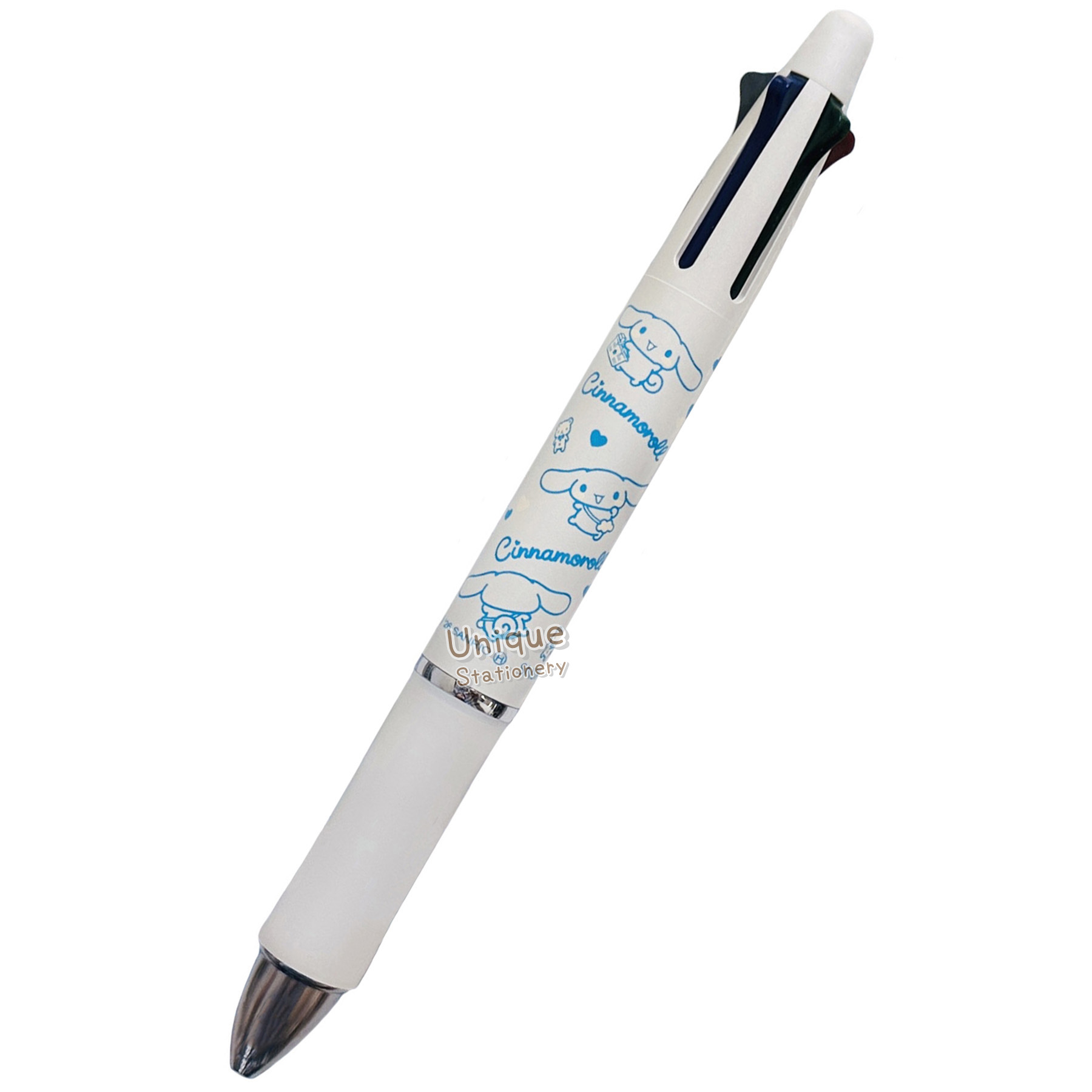 現貨｜Sanrio Cinnamoroll 玉桂狗 Pilot Dr.Grip 4+1 日本製 多功能 5用筆 0.5mm 4色原子筆 + 0.5mm 鉛芯筆 (S4659988)