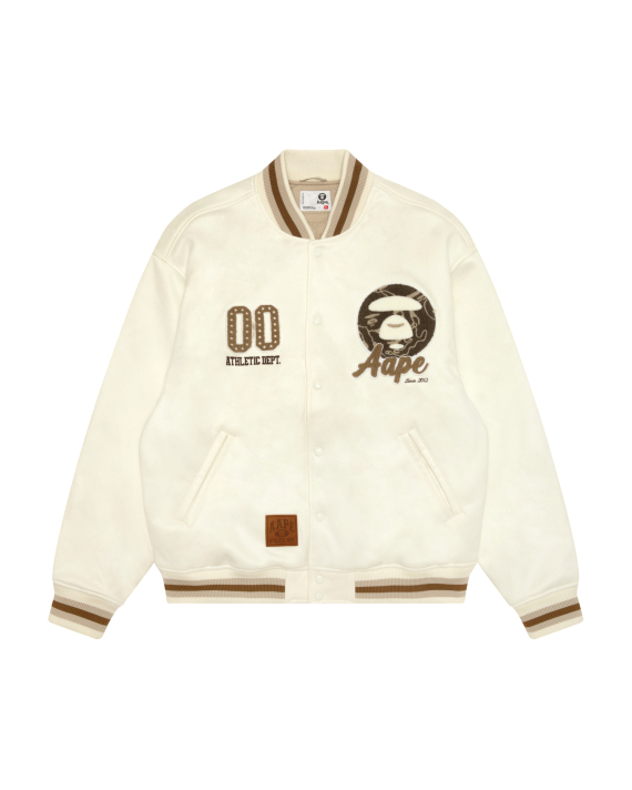 AAPE AAPEUNVS embroidered bomber jacket (7797XXR)