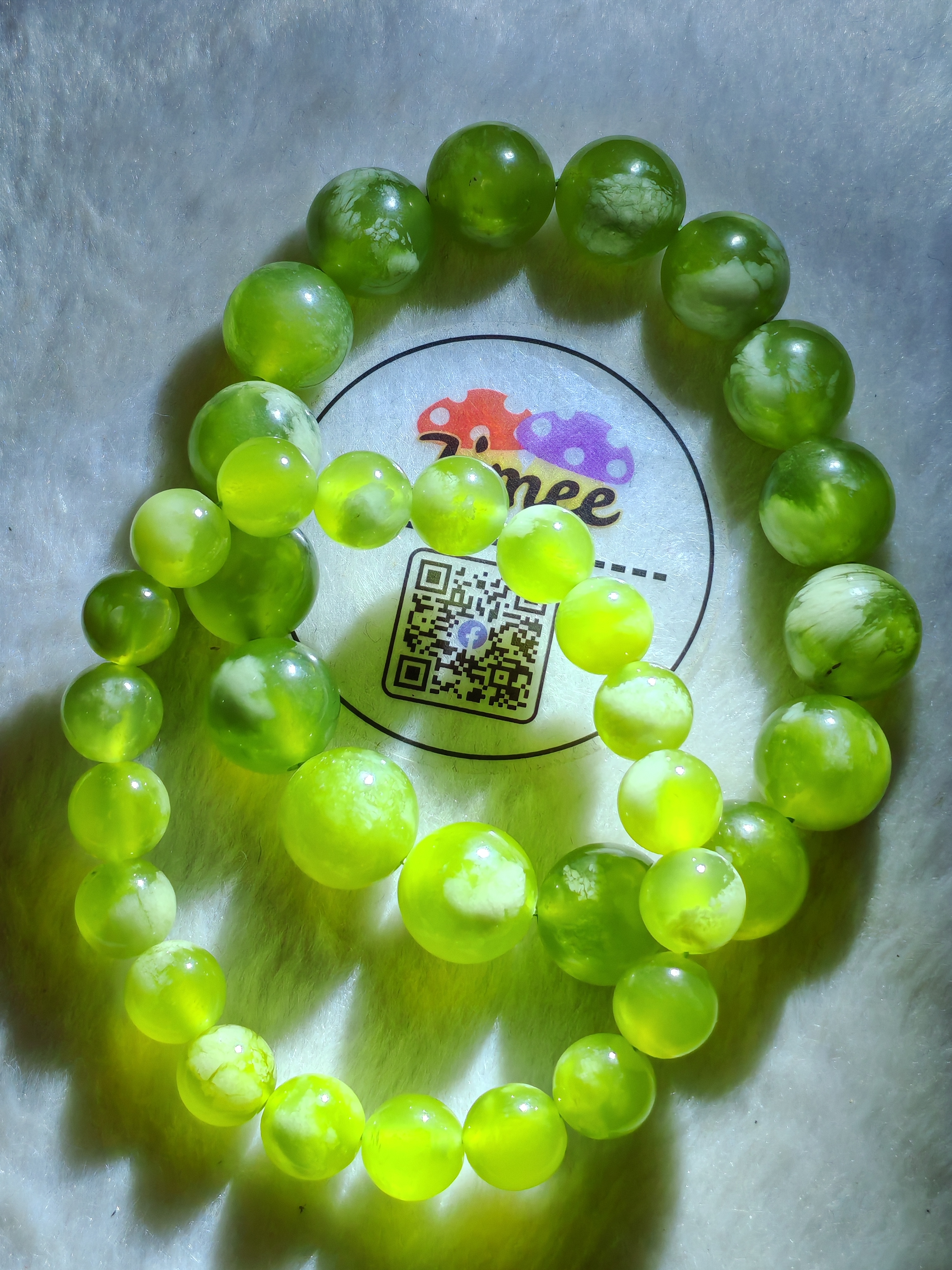 青堤奶蓋（岫玉）