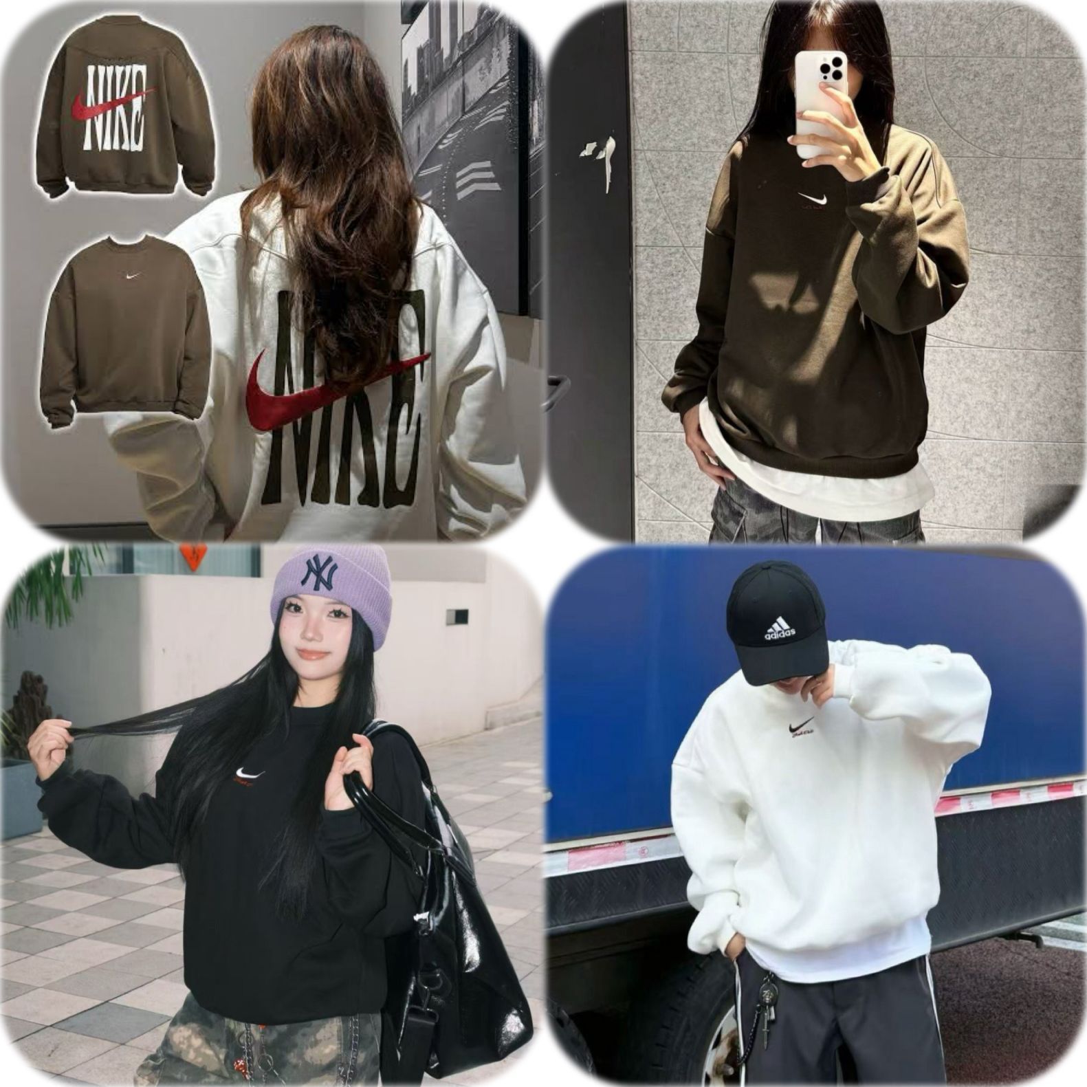 $ 148件。Nike Standard Issue 馬年限定背大Logo衛衣