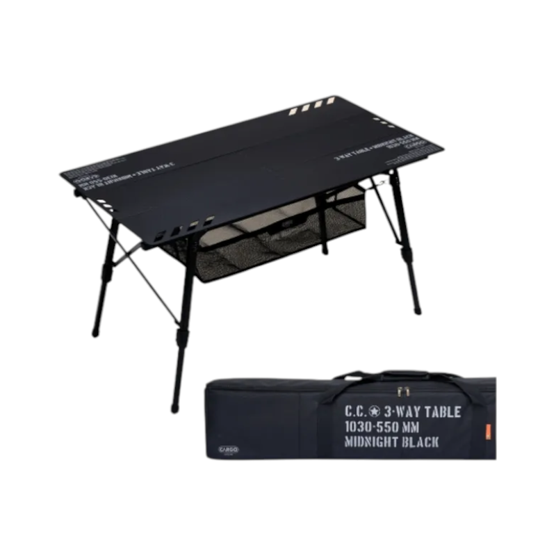 CARGO Container 3-WAY 拼接式摺疊桌