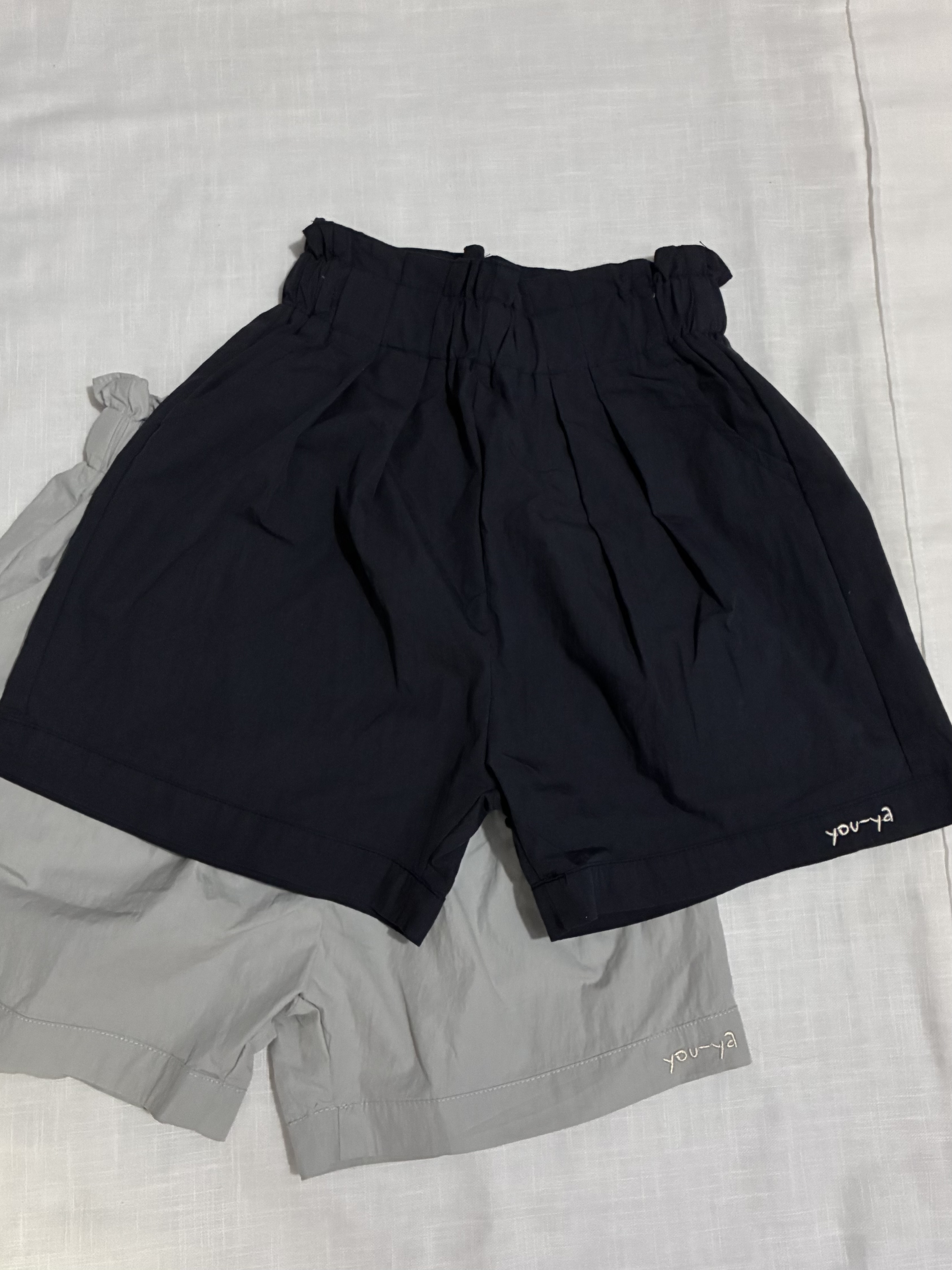 日系荷花腰短裤YX25185