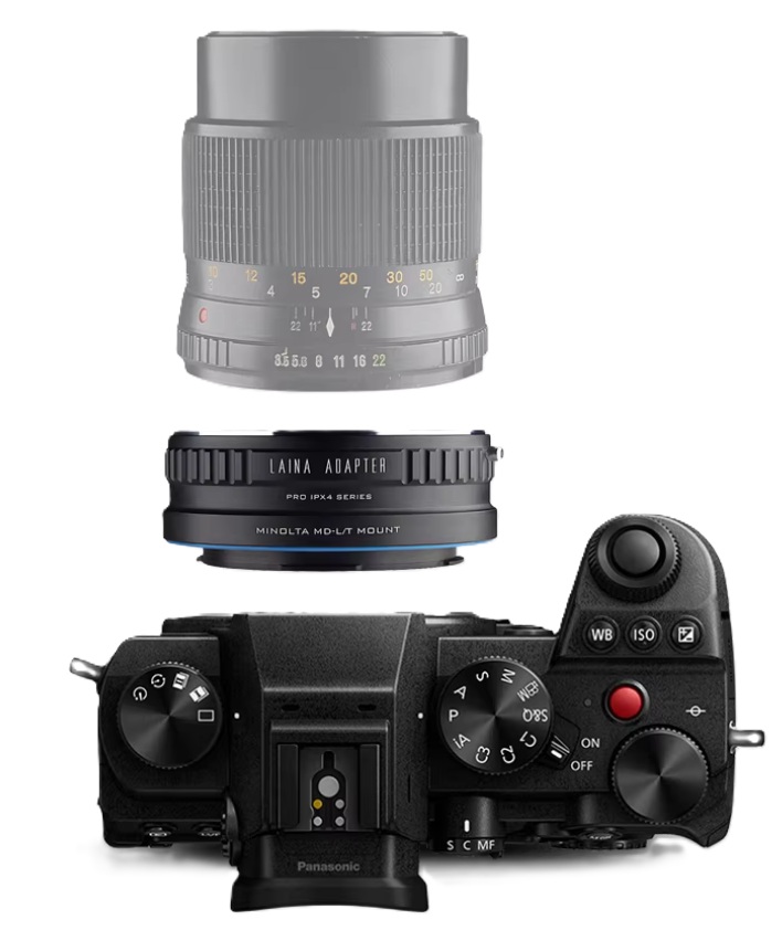 LAINA Minolta Rokkor (SR / MD / MC) SLR Lens To Leica L-Mount Alliance (TL/SL) Mirrorless Cameras 金屬接環 (Pro IPX4 Series 防水膠圈接環)