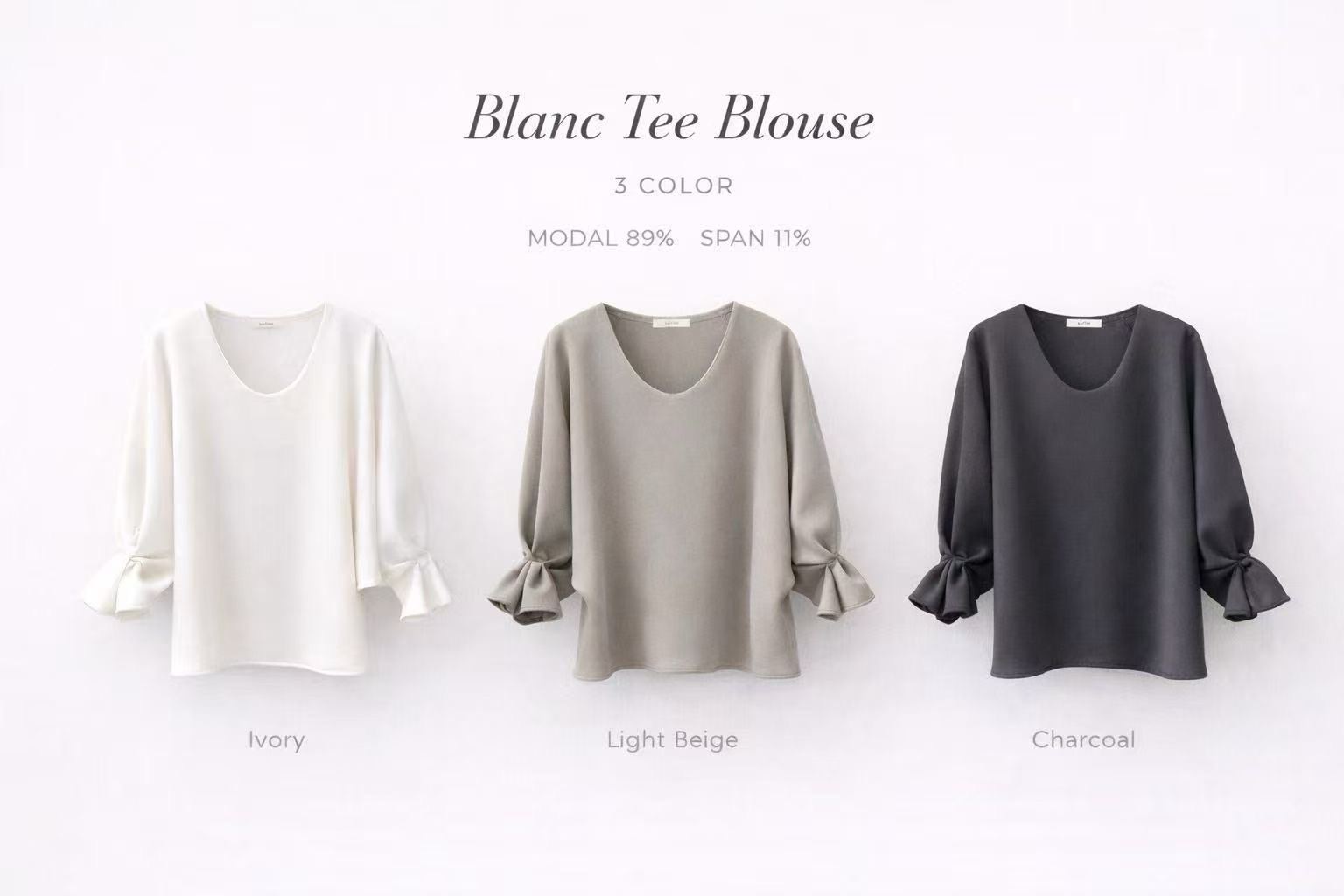  BLANC TEE BLOUSE