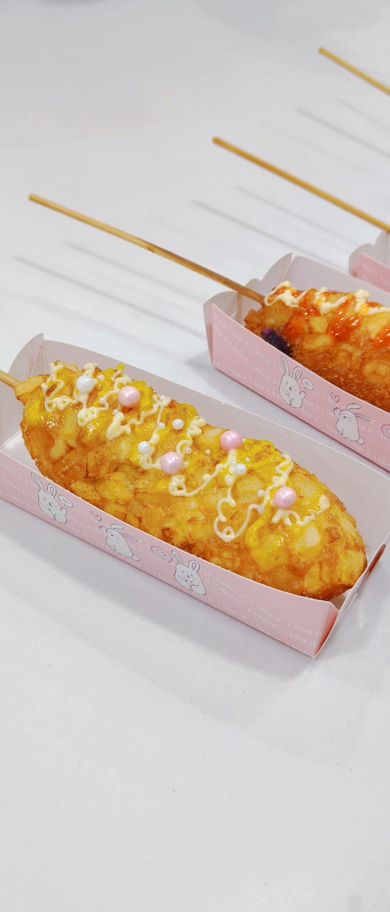 韩式拉丝热狗棒