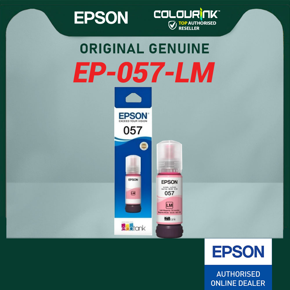 Epson 057 Series Ink Bottle For Printer L8050 L18050 C13T09D100 D200 D300 D400 D500 D600
