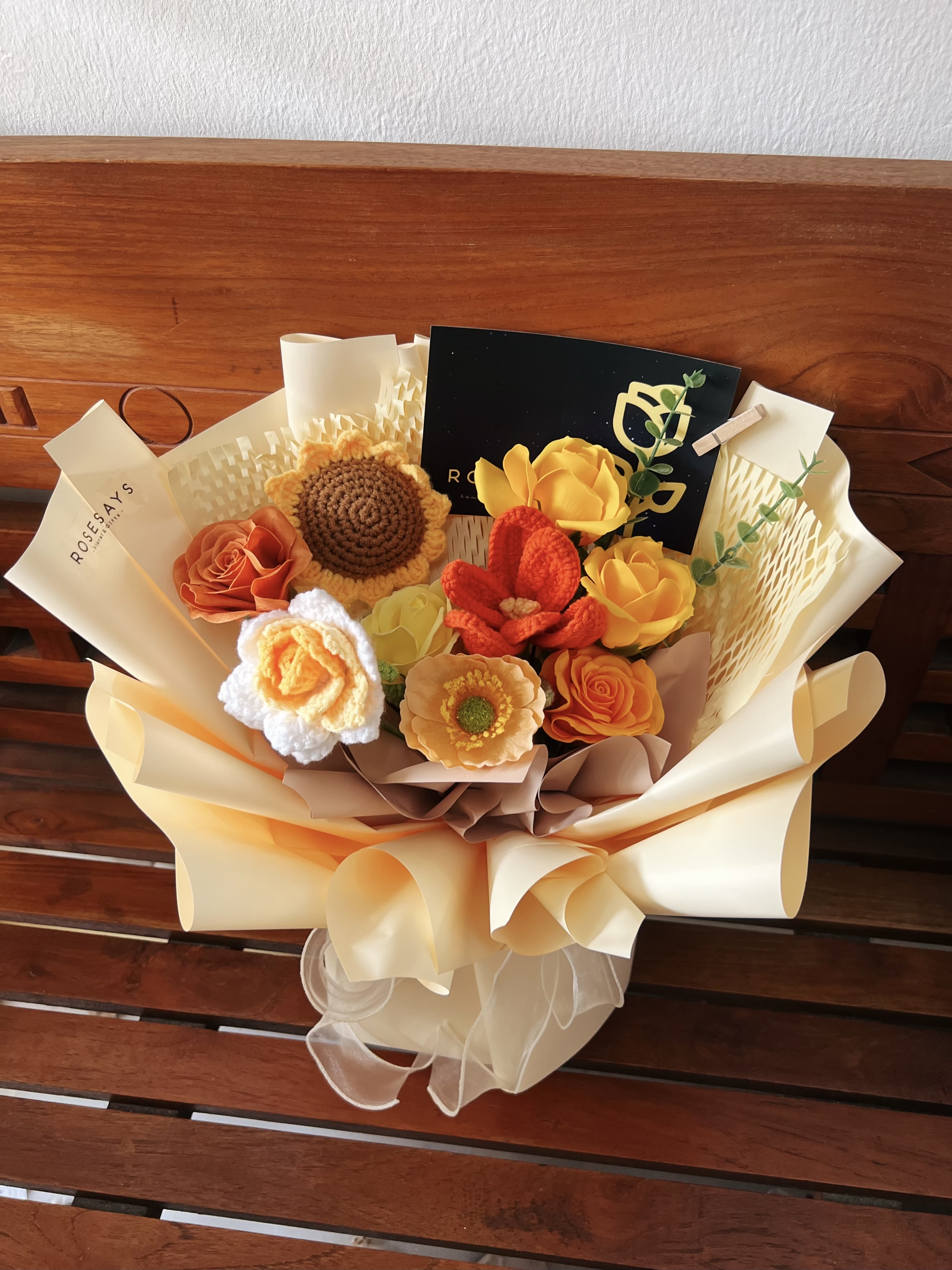 Crochet Flower Bouquet