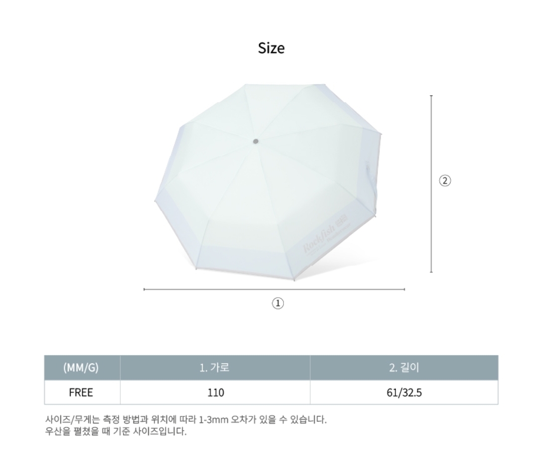 Rockfish Weatherwear Color Block 縮骨遮