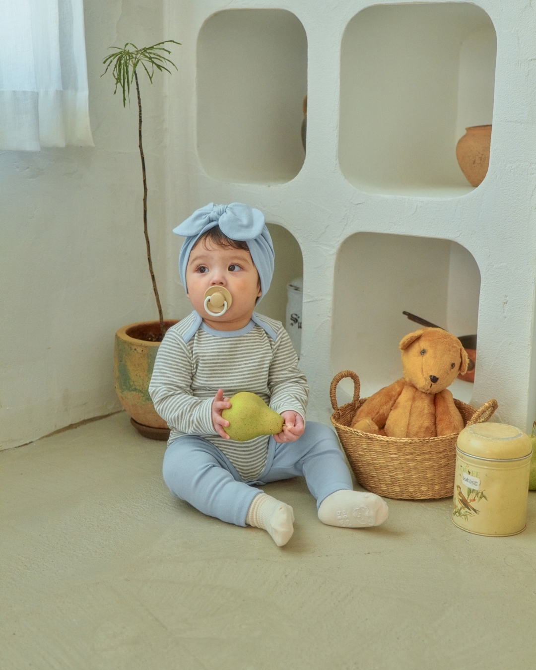 🇰🇷Oottbebe suit set (不連帽）